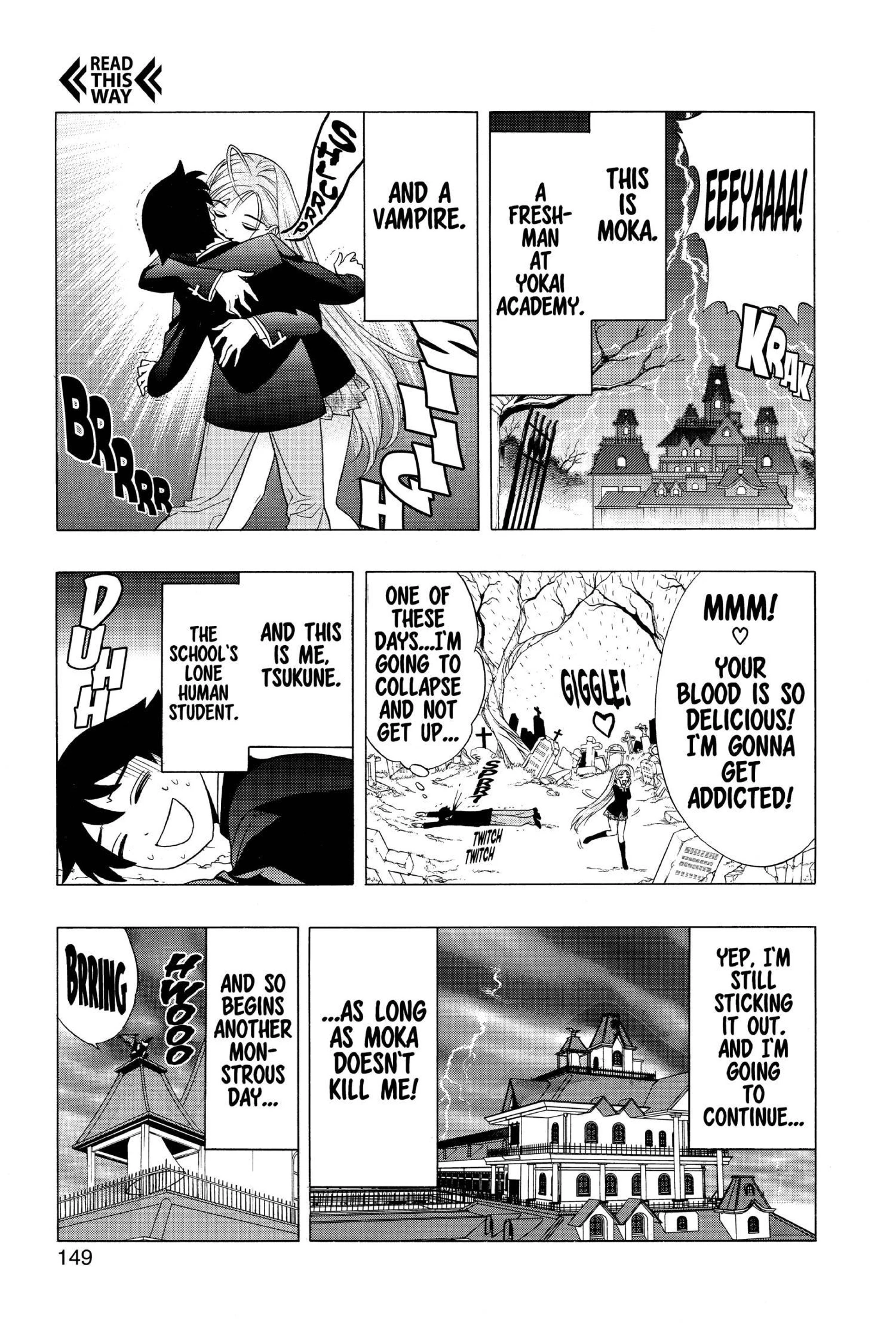 Rosario + Vampire Vol. 1 porn comic picture 146