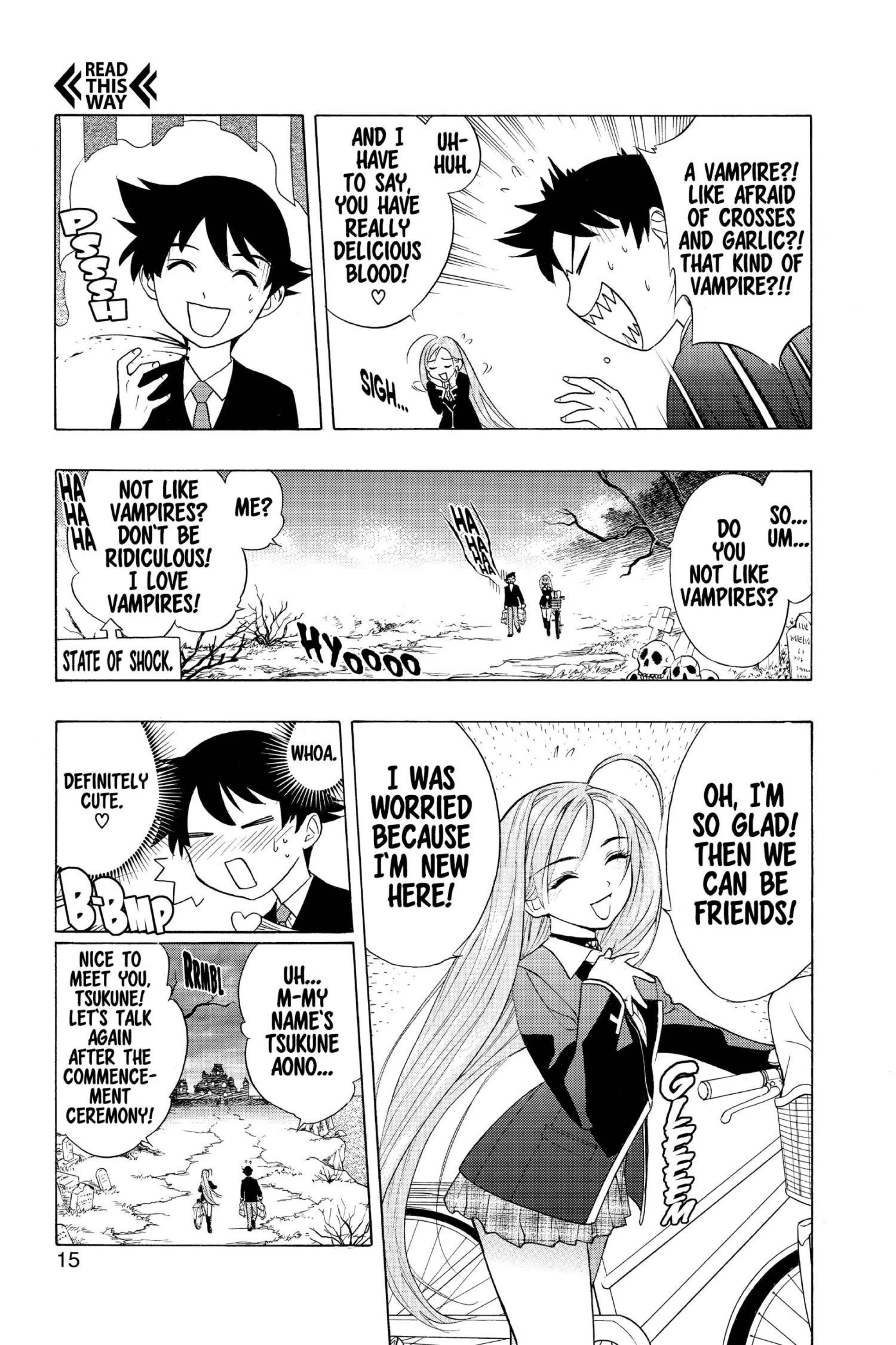 Rosario + Vampire Vol. 1 porn comic picture 15