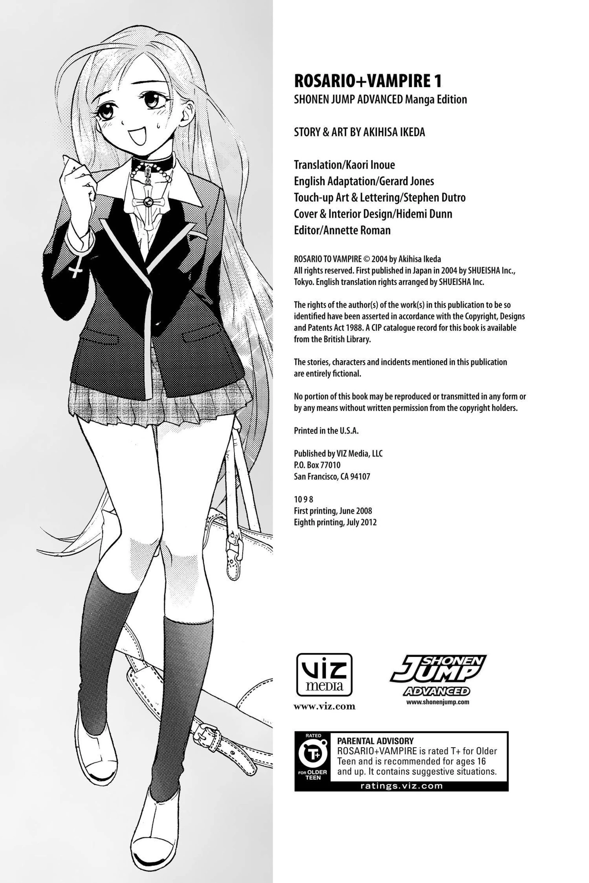 Rosario + Vampire Vol. 1 porn comic picture 3