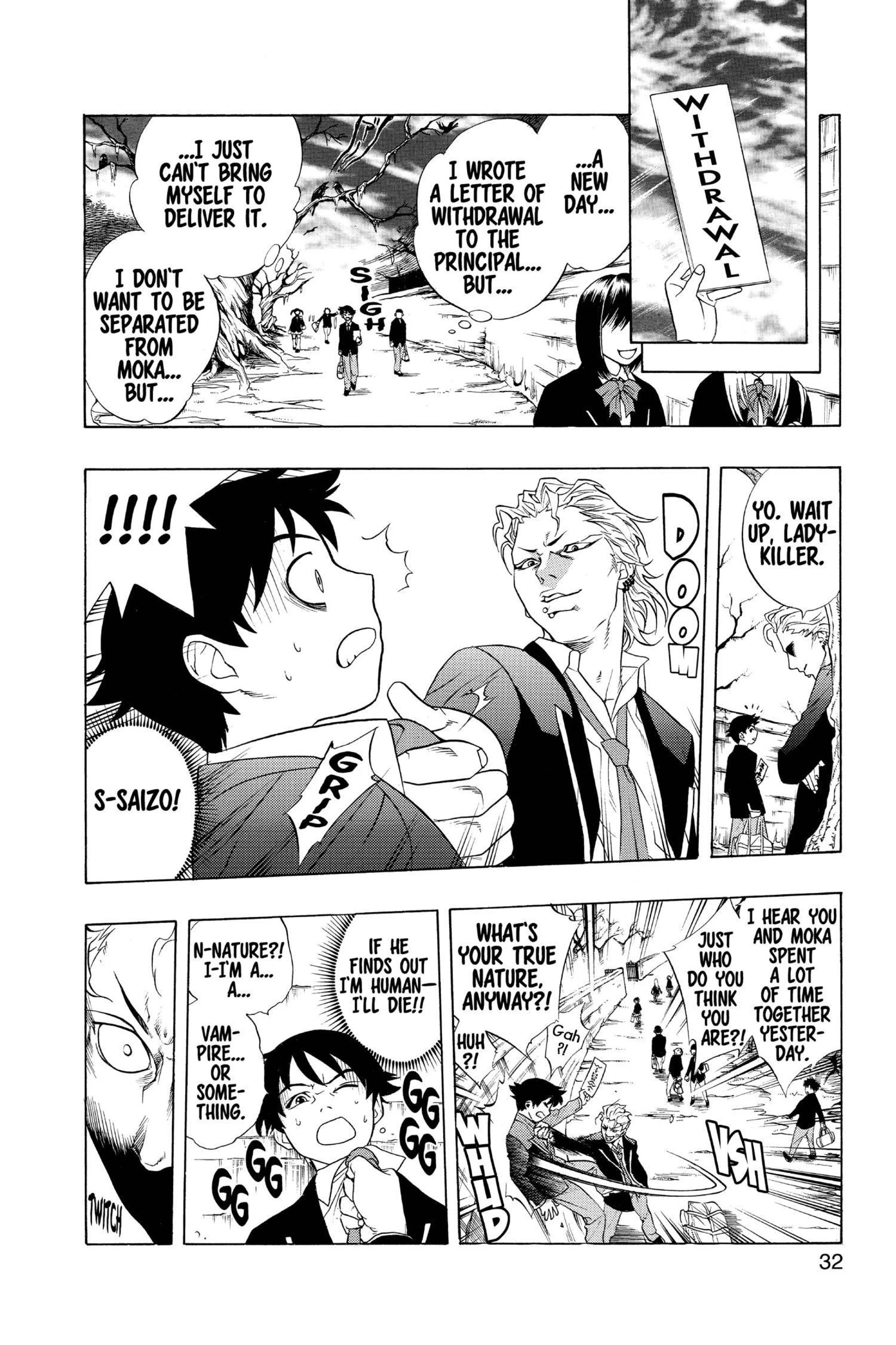 Rosario + Vampire Vol. 1 porn comic picture 32