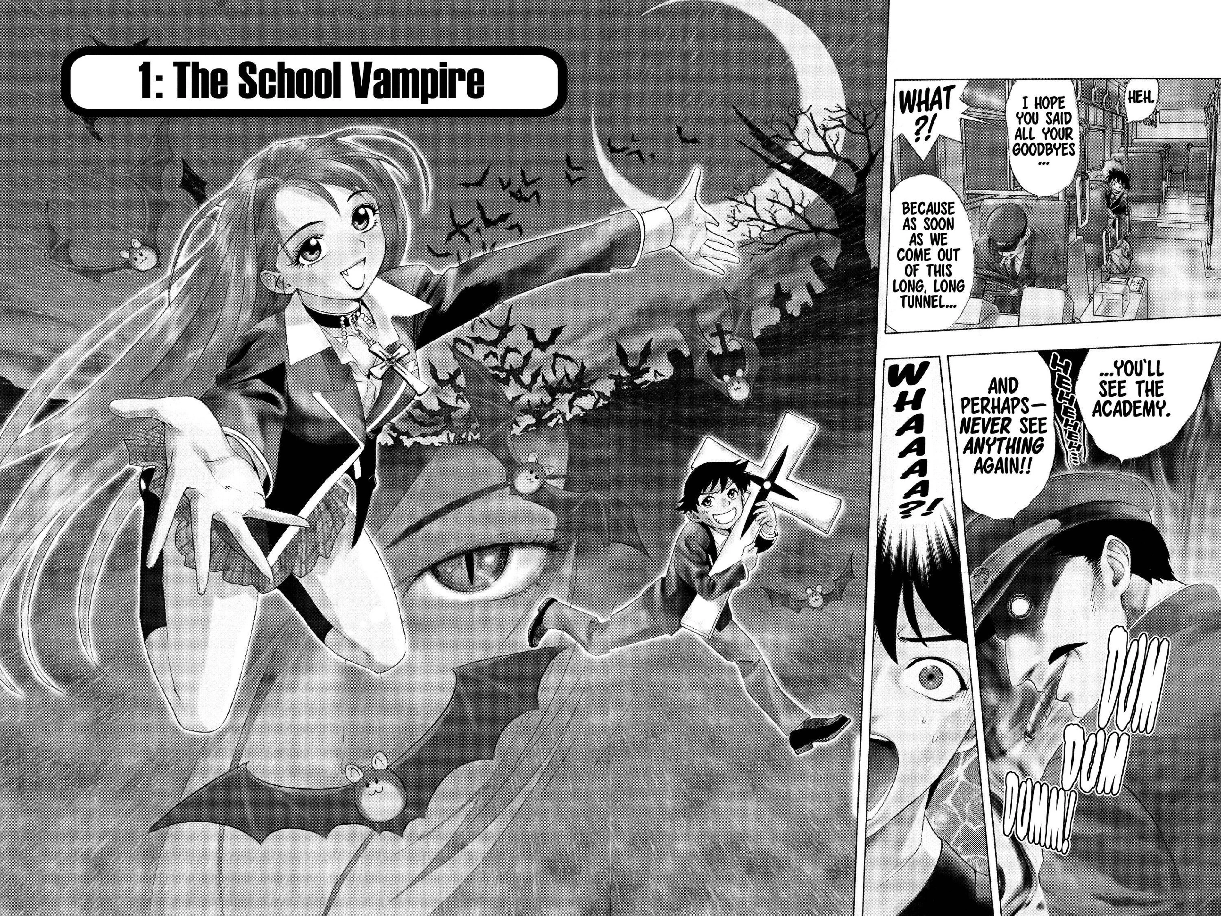 Rosario + Vampire Vol. 1 porn comic picture 7