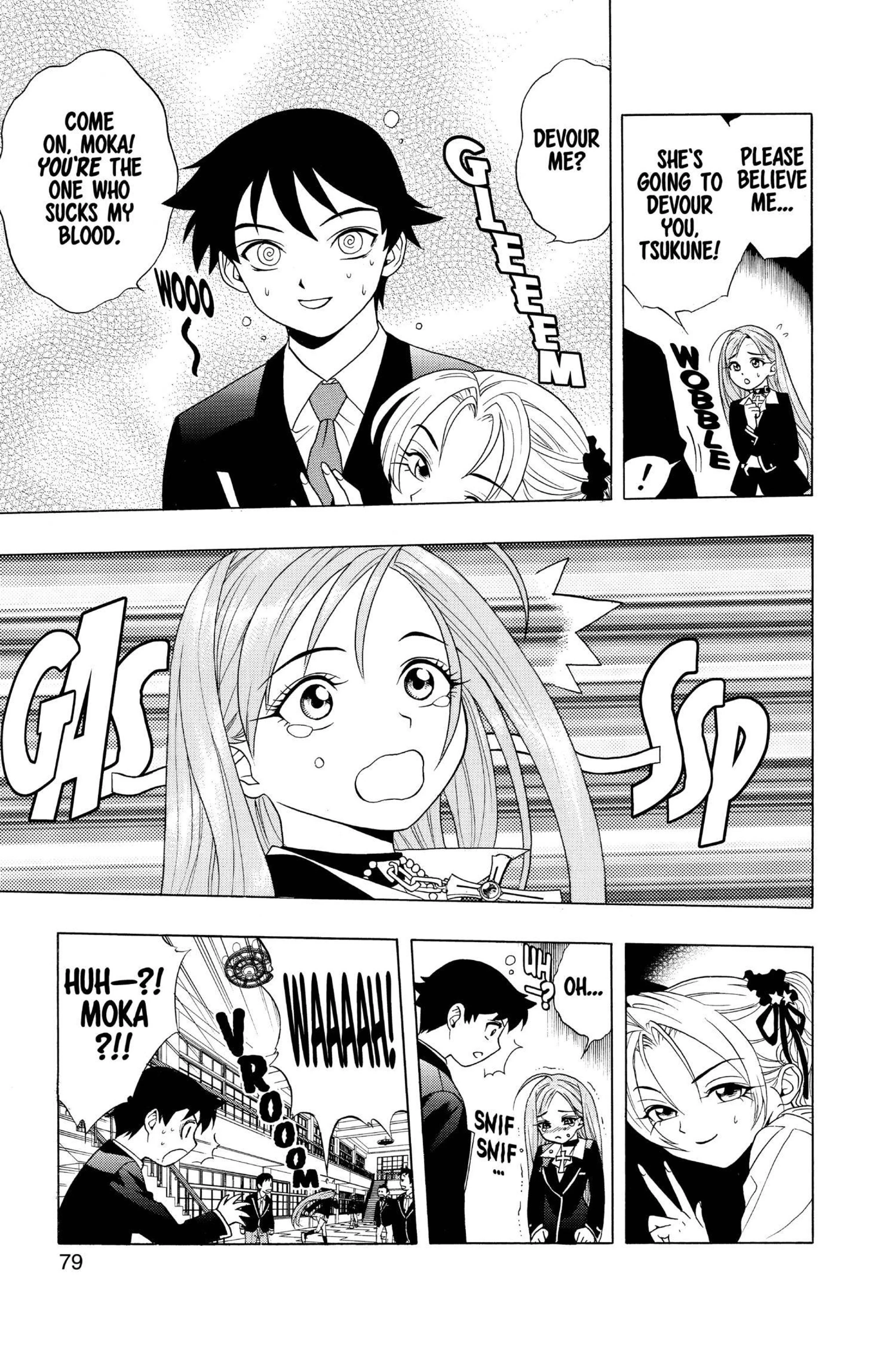 Rosario + Vampire Vol. 1 porn comic picture 78