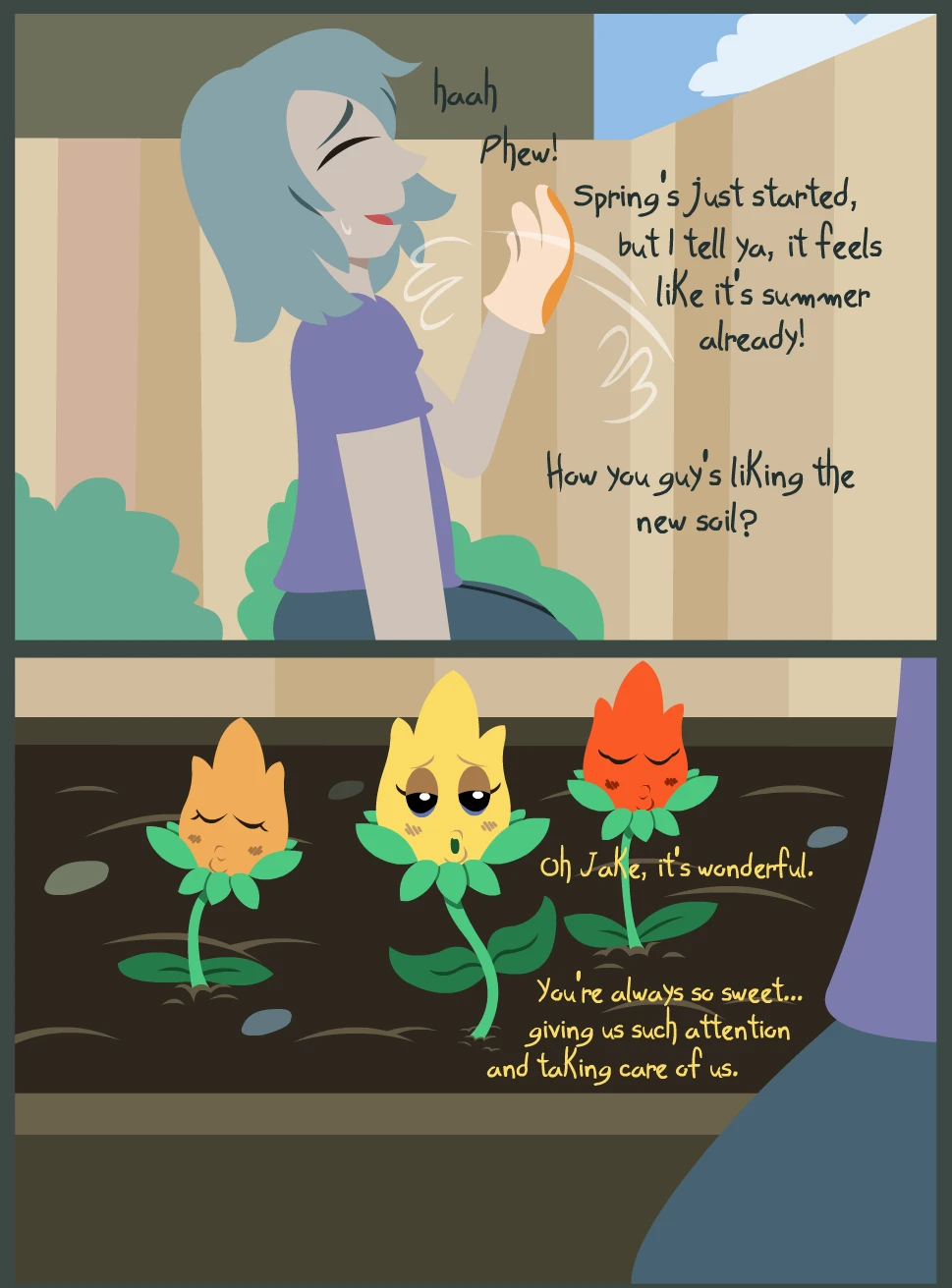 Rough Around the Hedges porn comic picture 3