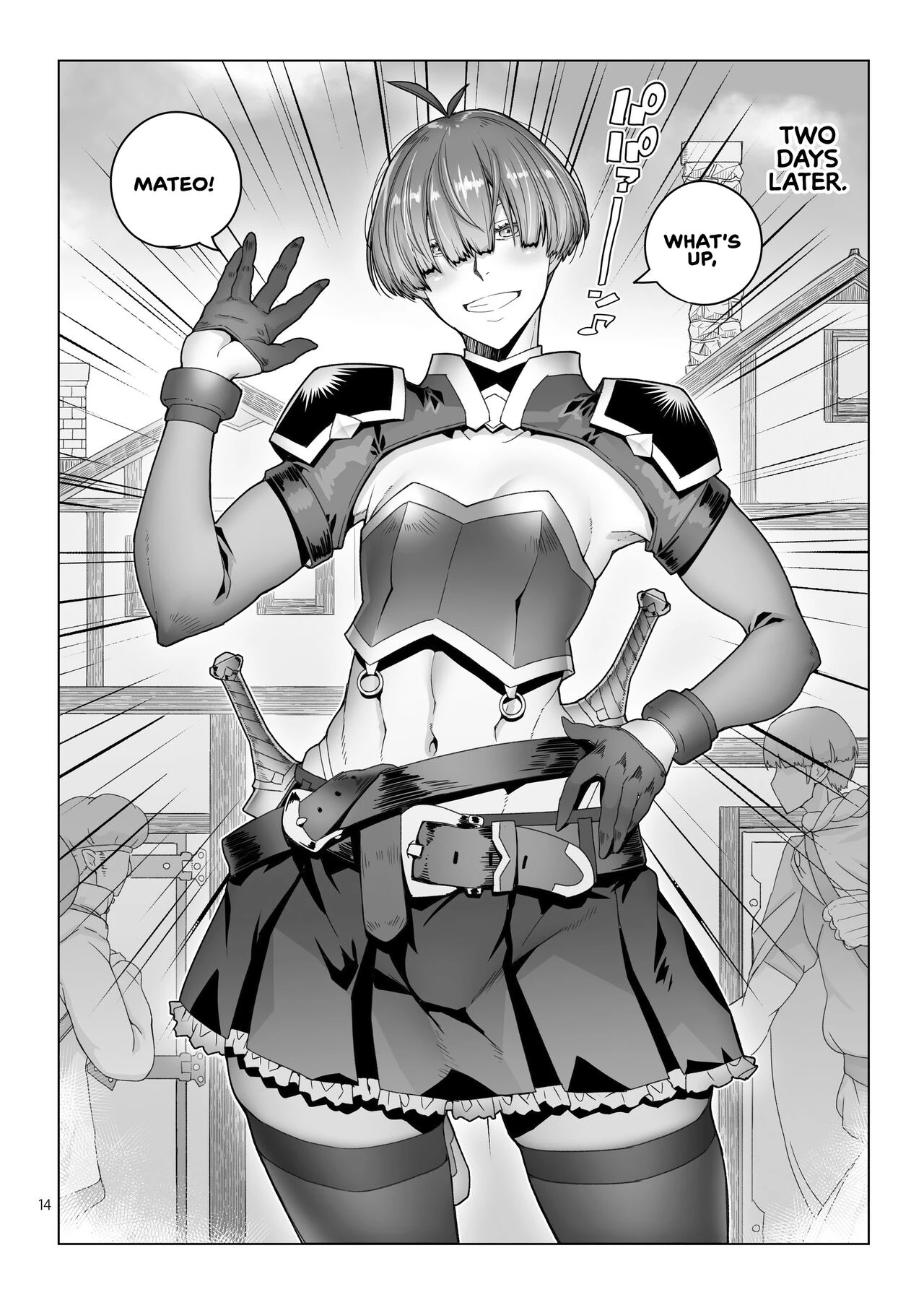 Rowan Nyokenshi wa Kakusenai | Rowan, the Swordswoman in Plain Sight porn comic picture 13