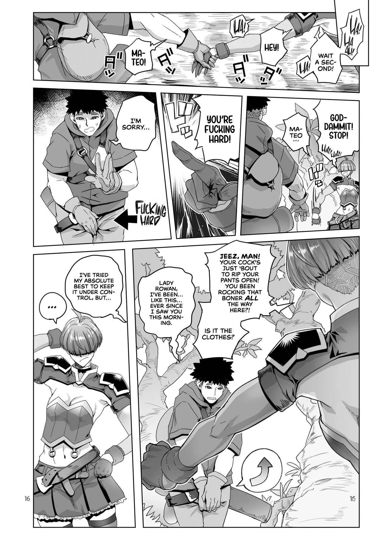 Rowan Nyokenshi wa Kakusenai | Rowan, the Swordswoman in Plain Sight porn comic picture 15
