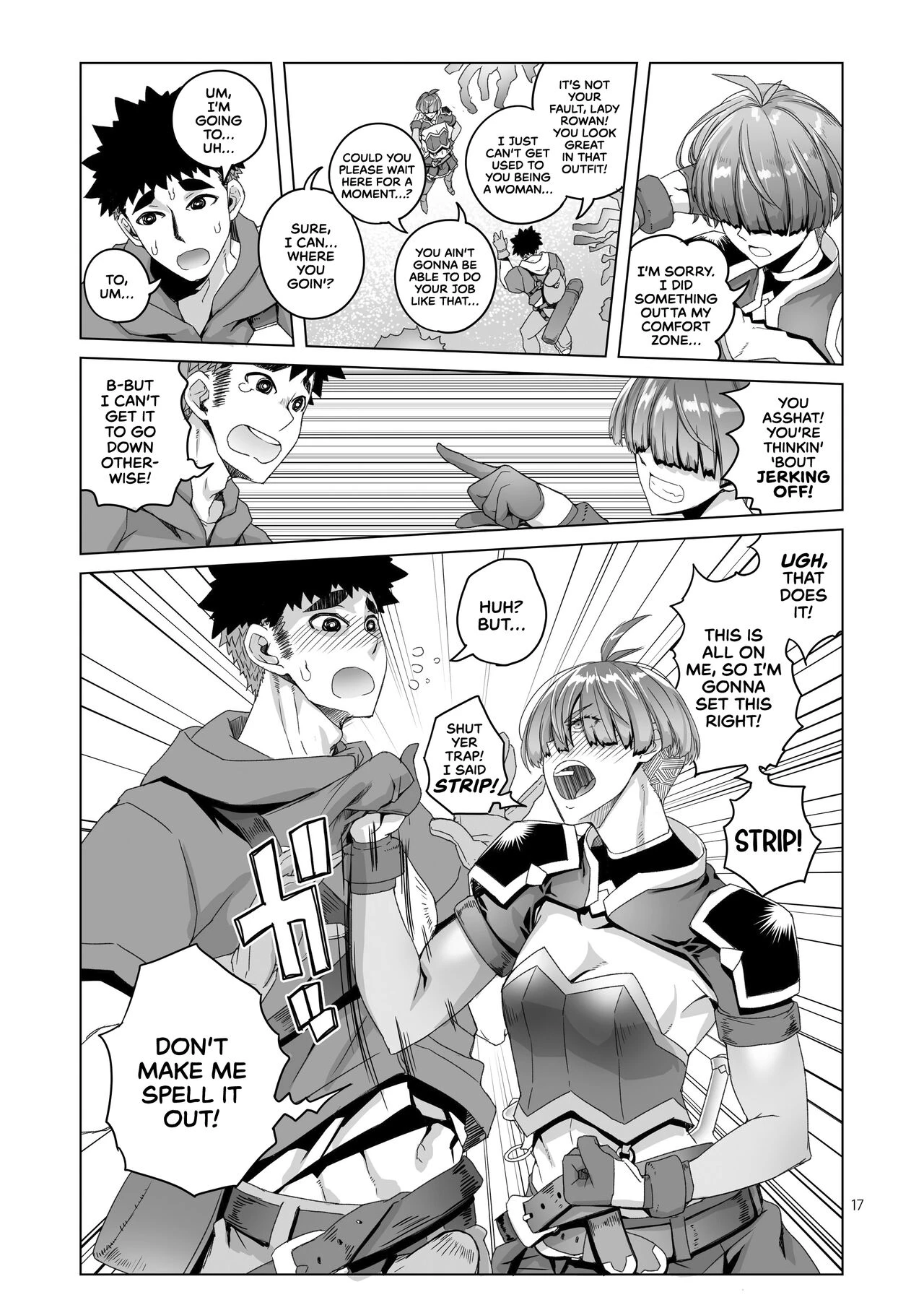 Rowan Nyokenshi wa Kakusenai | Rowan, the Swordswoman in Plain Sight porn comic picture 16