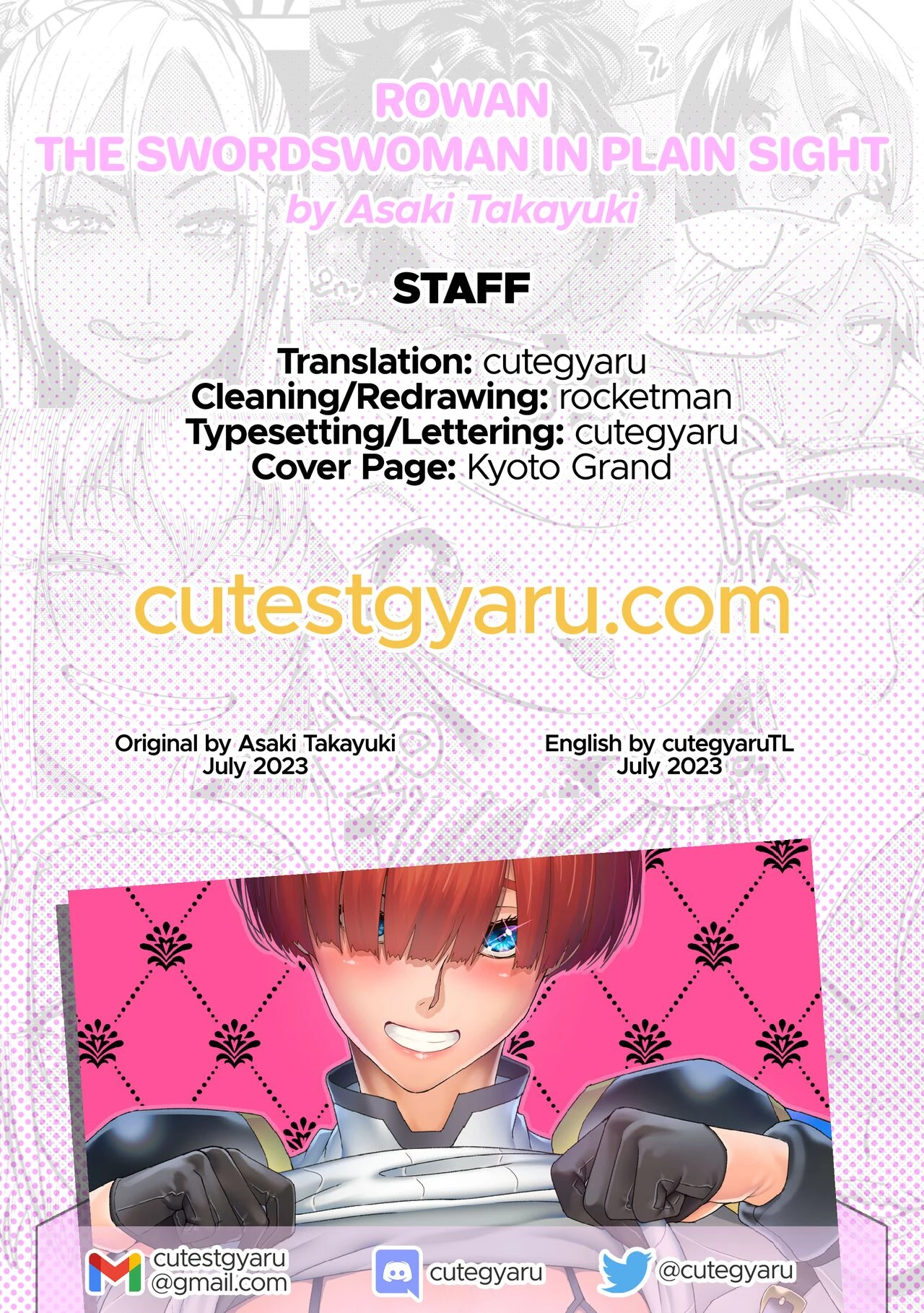 Rowan Nyokenshi wa Kakusenai | Rowan, the Swordswoman in Plain Sight porn comic picture 37