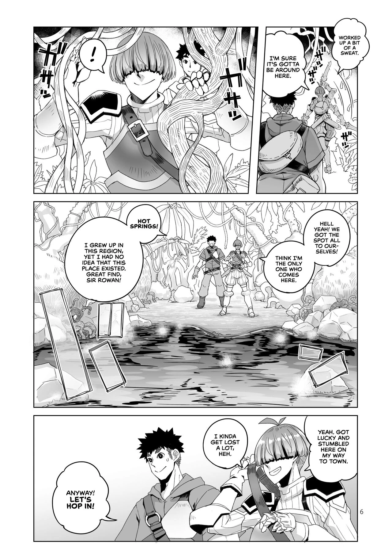 Rowan Nyokenshi wa Kakusenai | Rowan, the Swordswoman in Plain Sight porn comic picture 5
