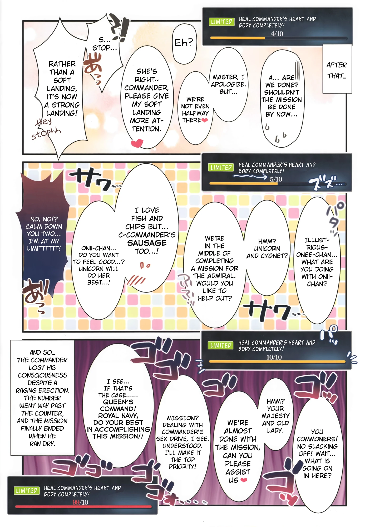 Royal harem porn comic picture 13