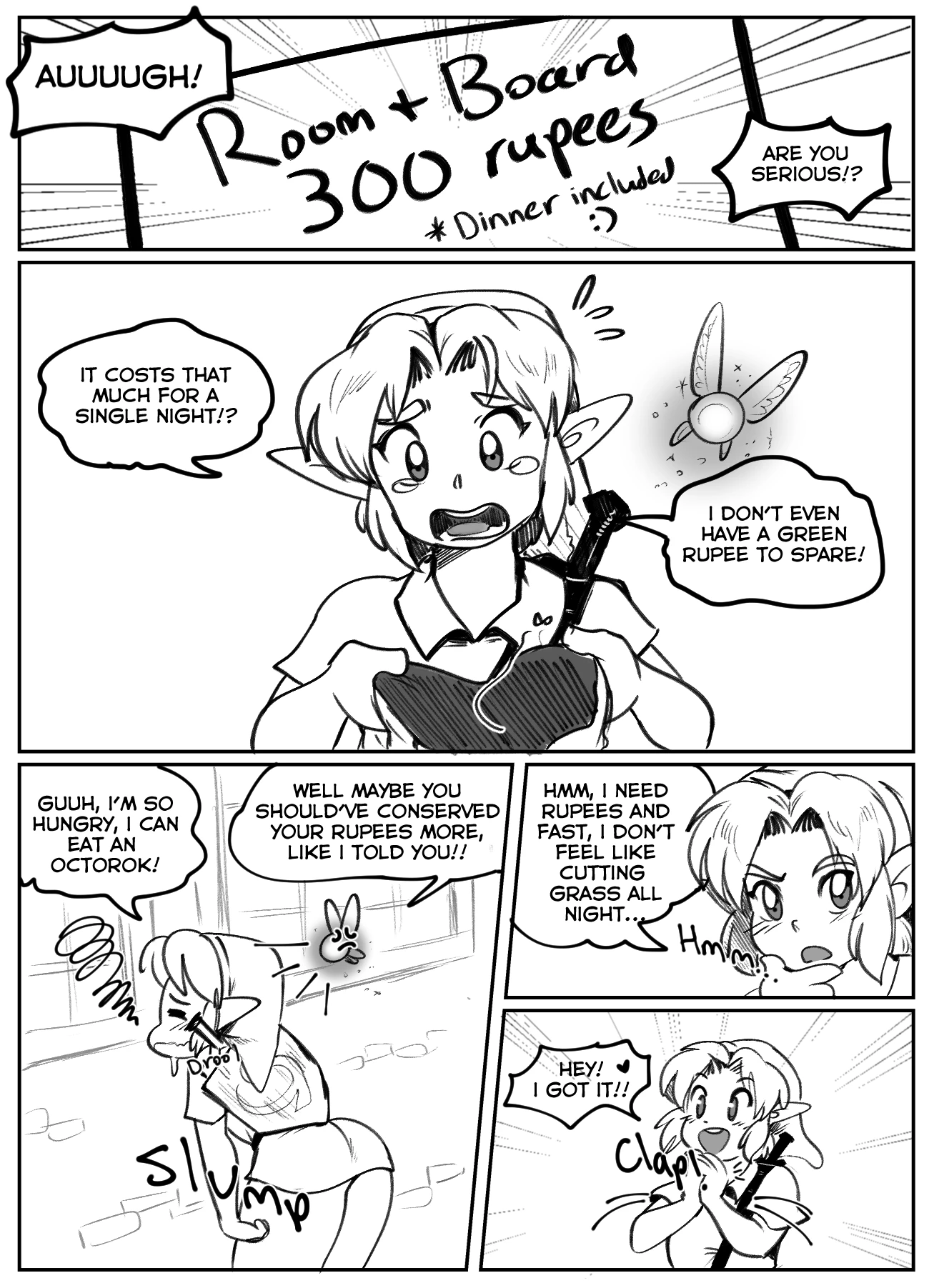 Rupees Please porn comic picture 1
