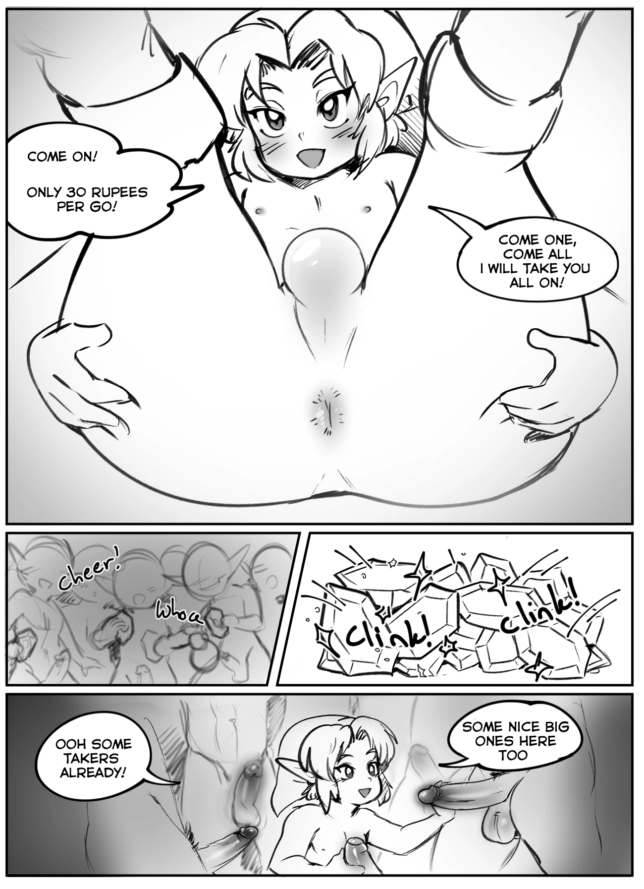 Rupees Please porn comic picture 3