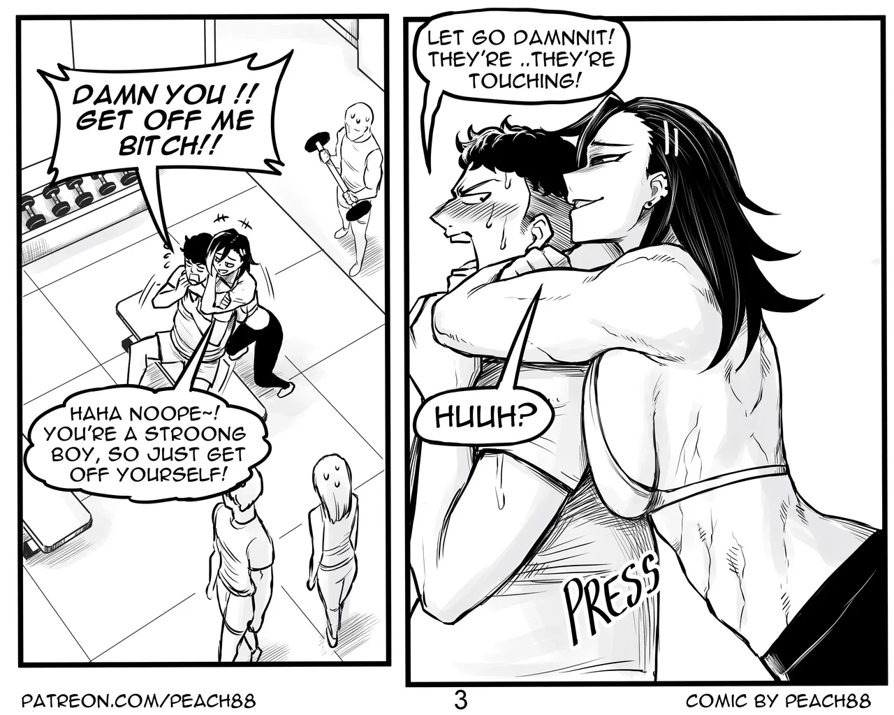 Sadist Junior / Sadist GF porn comic picture 14
