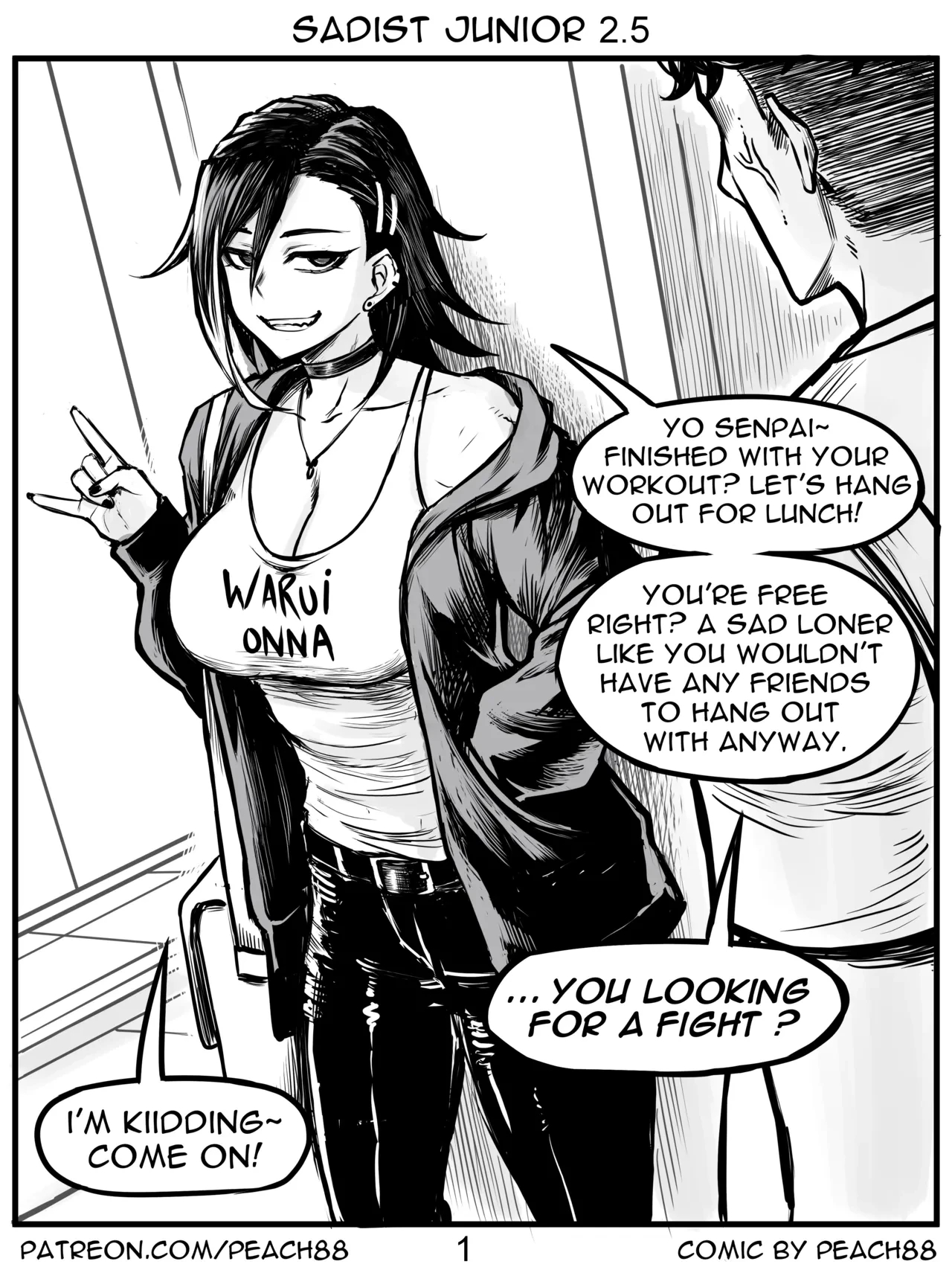 Sadist Junior / Sadist GF porn comic picture 19