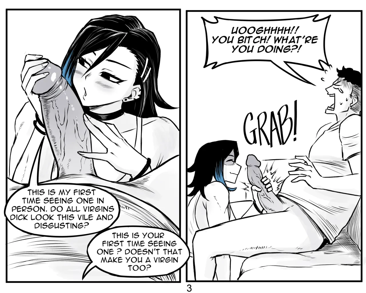 Sadist Junior / Sadist GF porn comic picture 29
