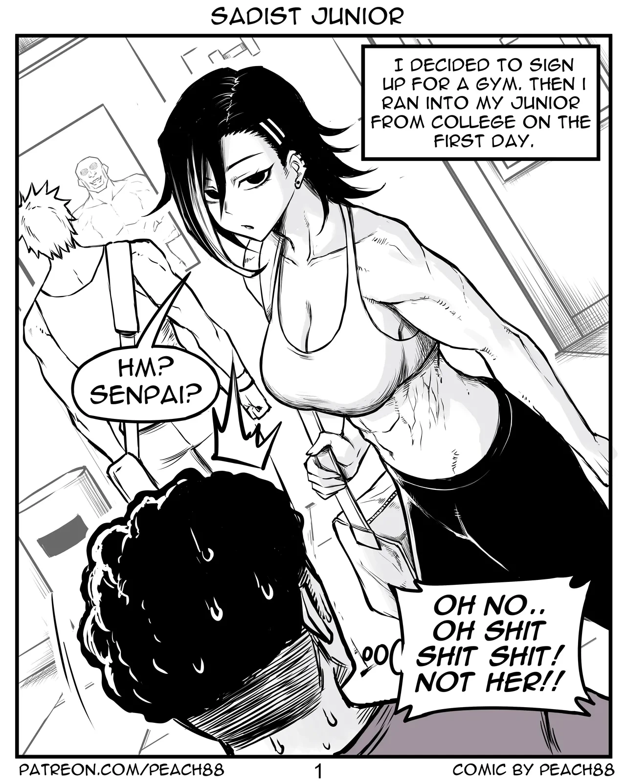 Sadist Junior / Sadist GF porn comic picture 3