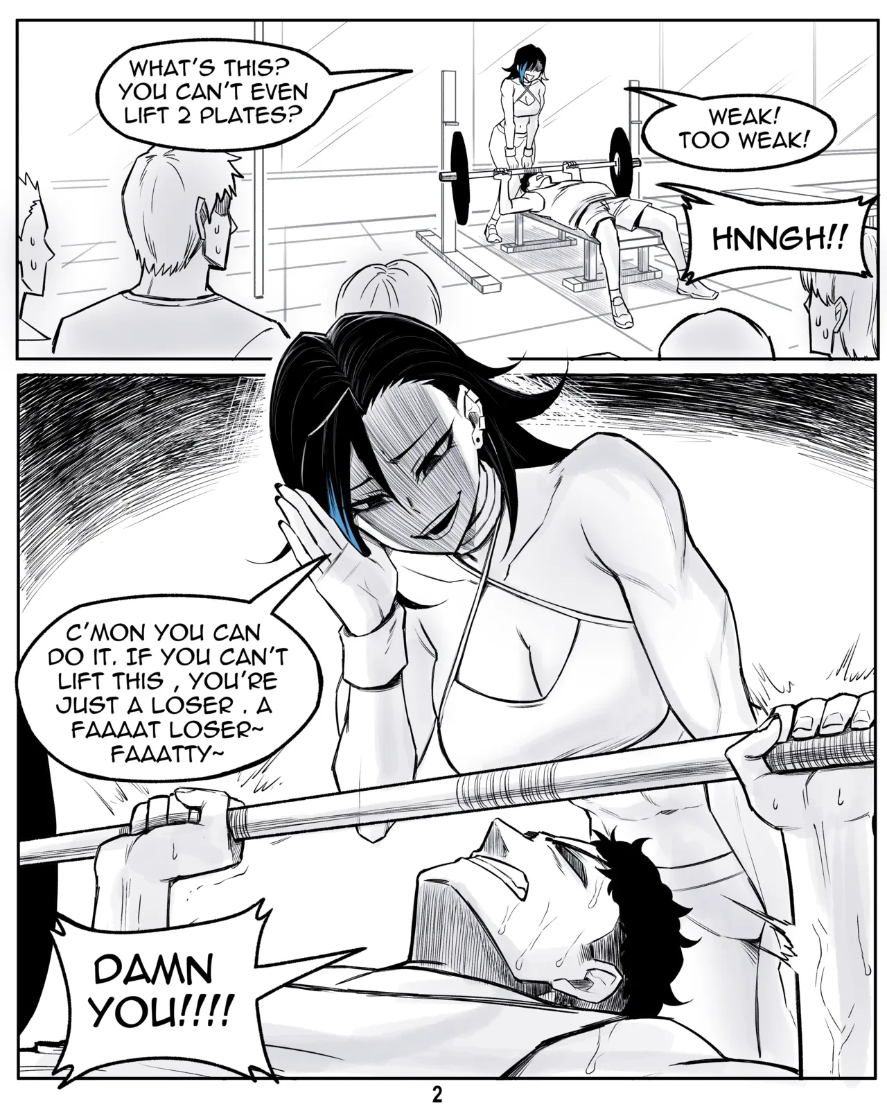 Sadist Junior / Sadist GF porn comic picture 50