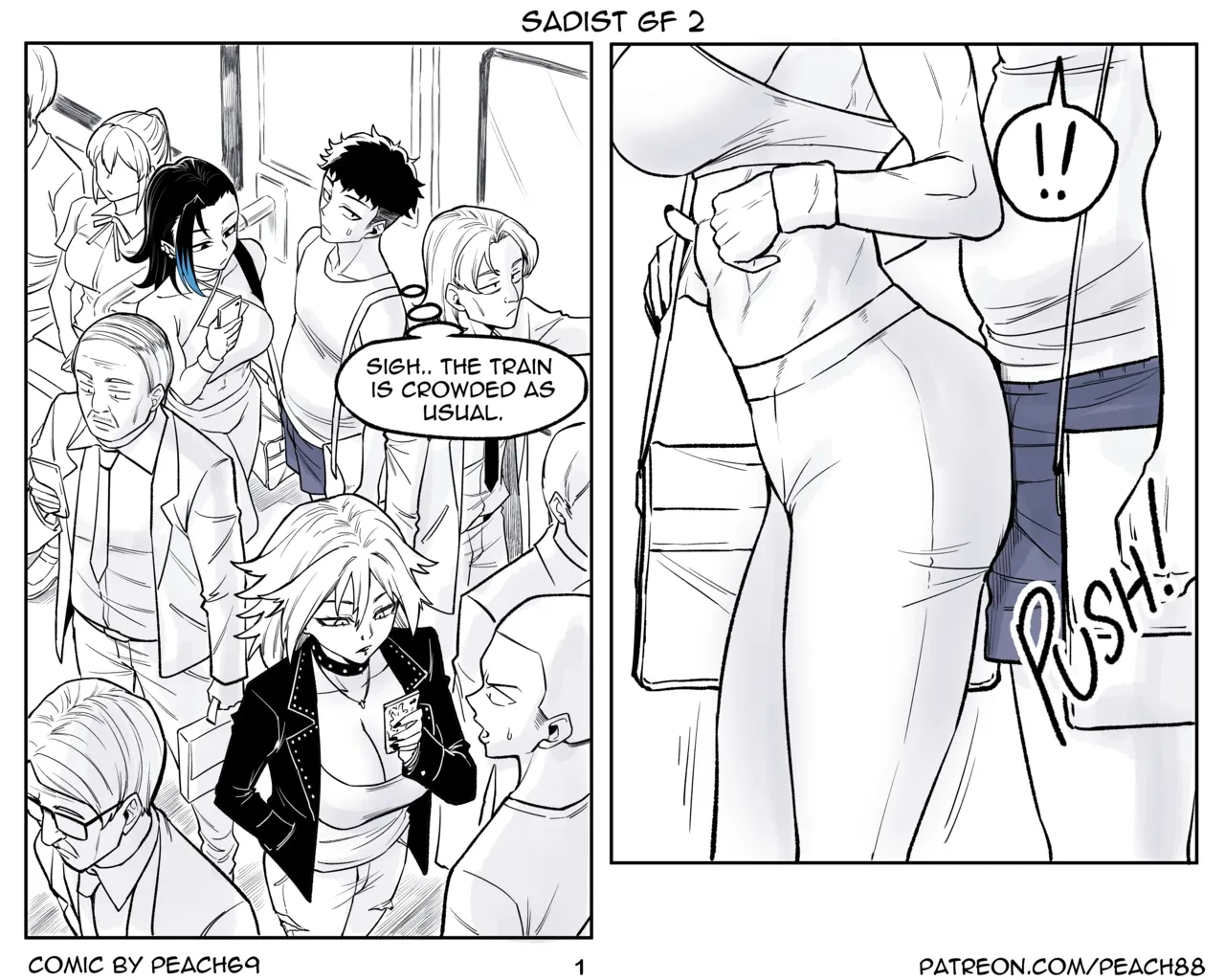 Sadist Junior / Sadist GF porn comic picture 53