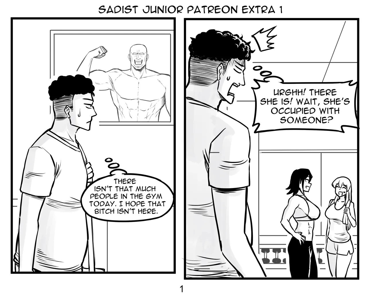 Sadist Junior / Sadist GF porn comic picture 7