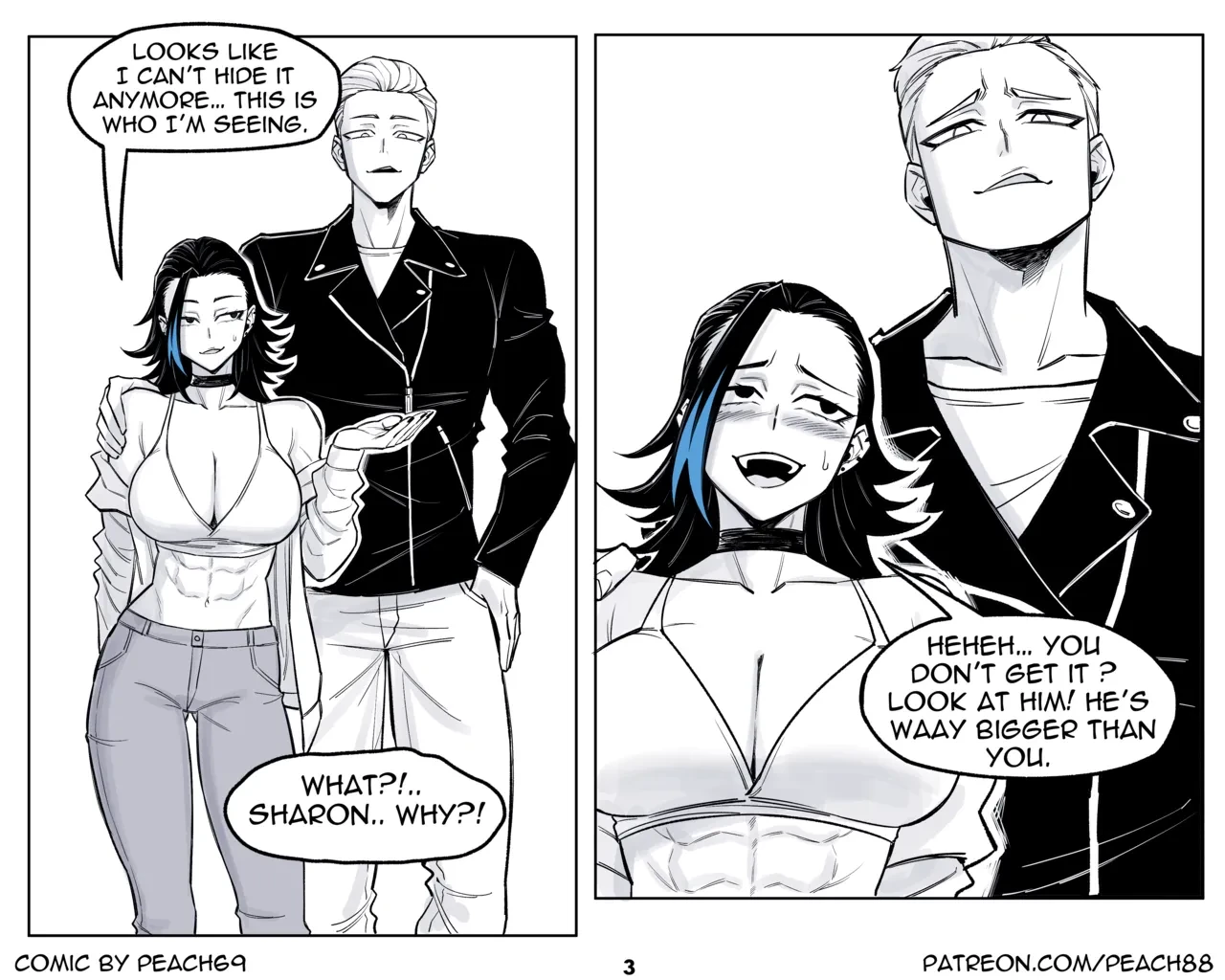 Sadist Junior / Sadist GF porn comic picture 70