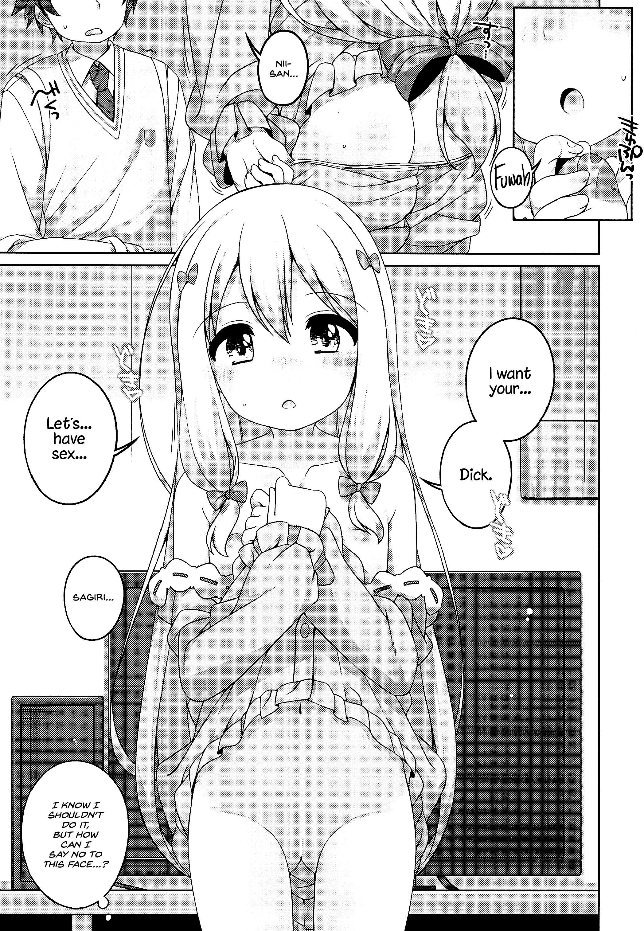 Sagiri-chan is cute porn comic picture 4