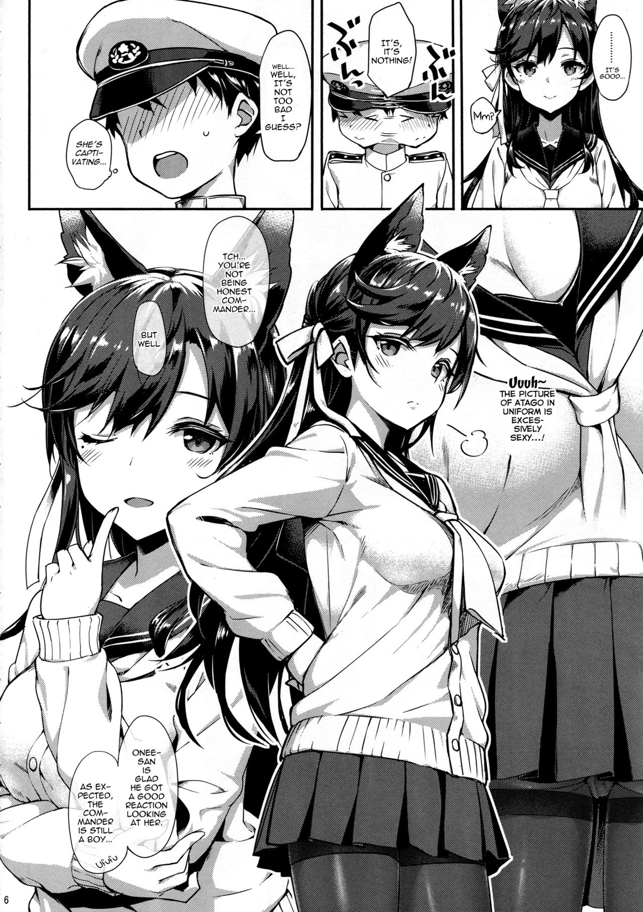 Sailor Atago to Sakuranbo porn comic picture 3