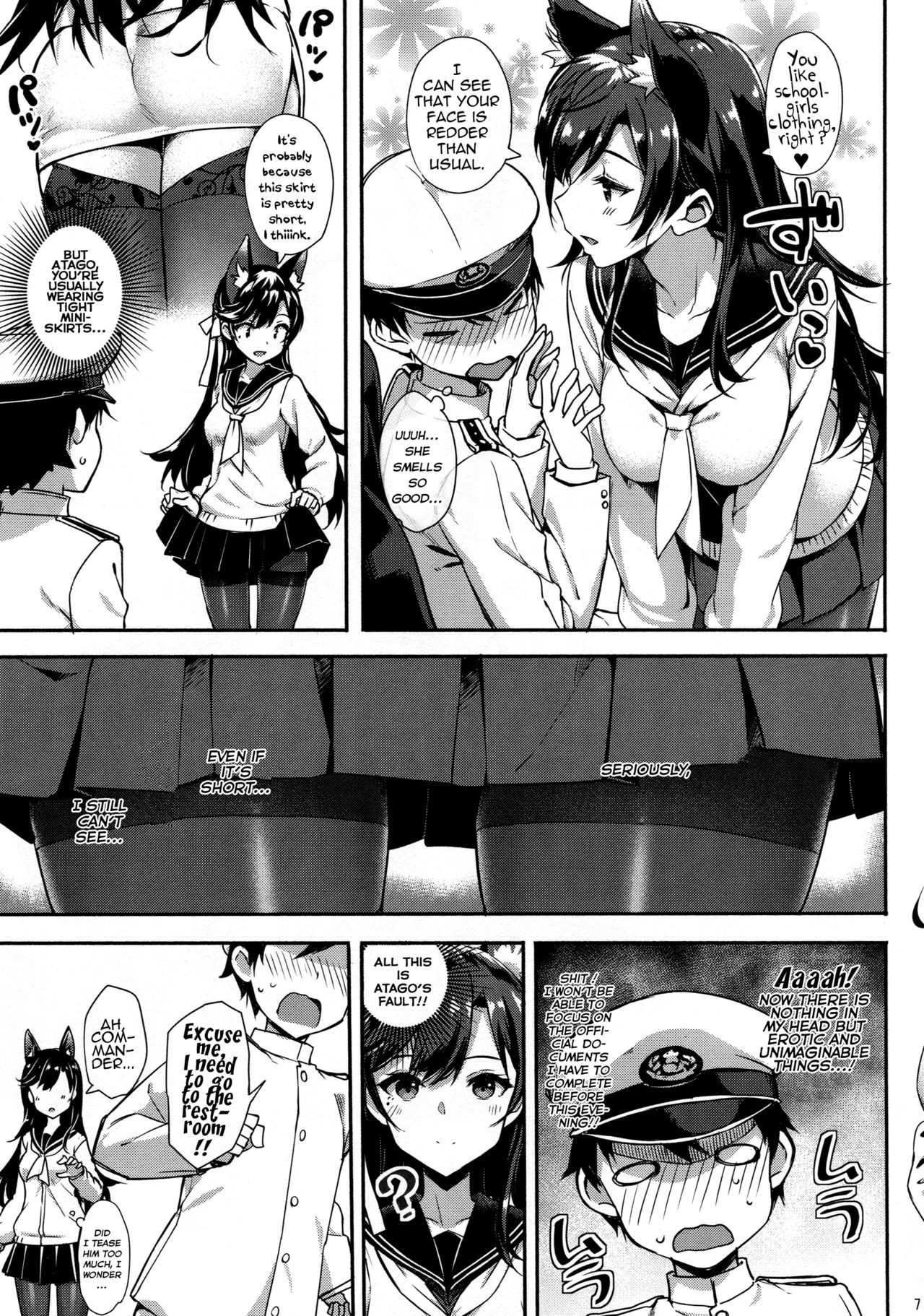 Sailor Atago to Sakuranbo porn comic picture 4