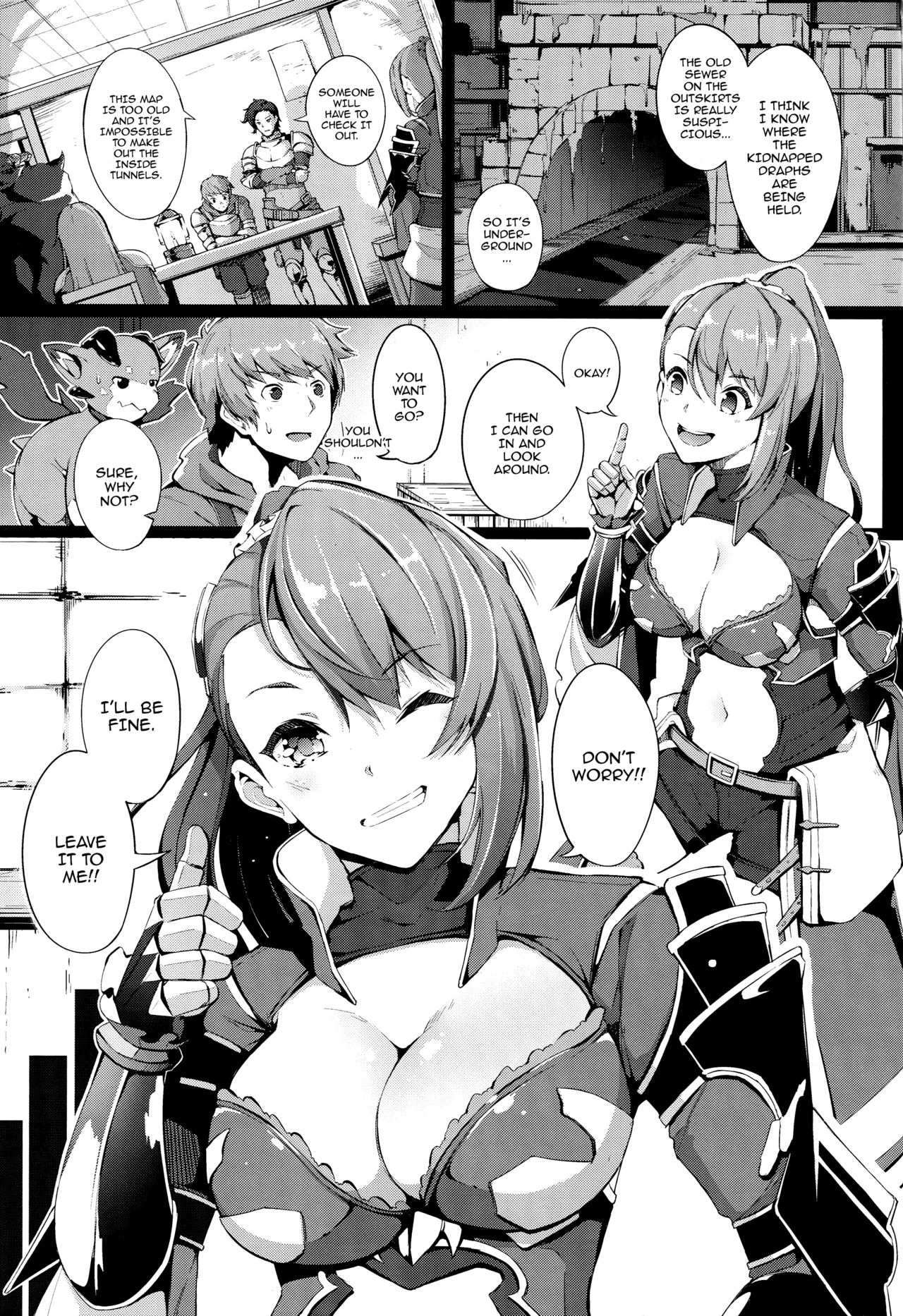 Sakunyuu Dorei Beatrix porn comic picture 2