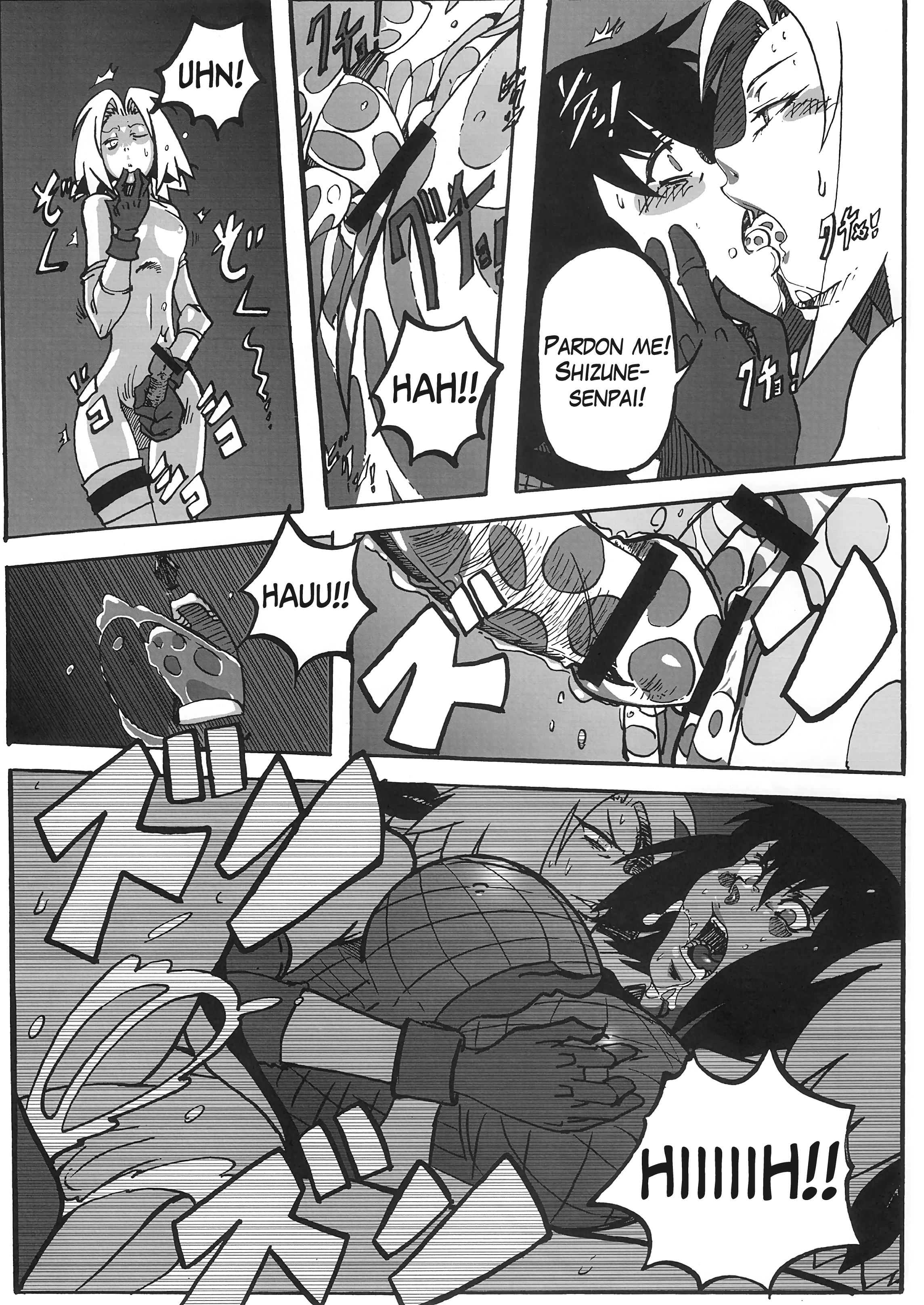 Sakura Ranbu Den! porn comic picture 12