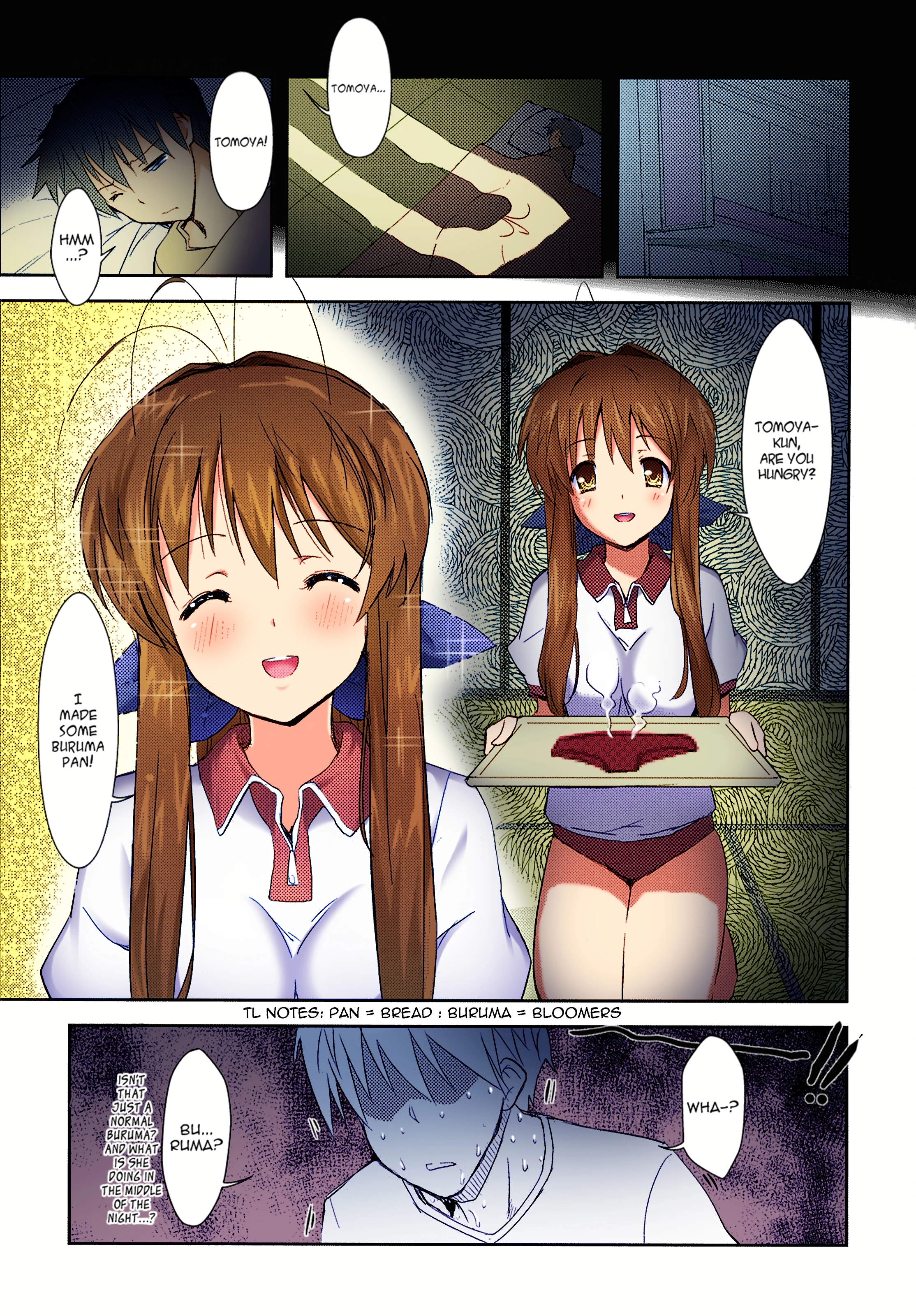 Sanae's Cream Buns porn comic picture 2