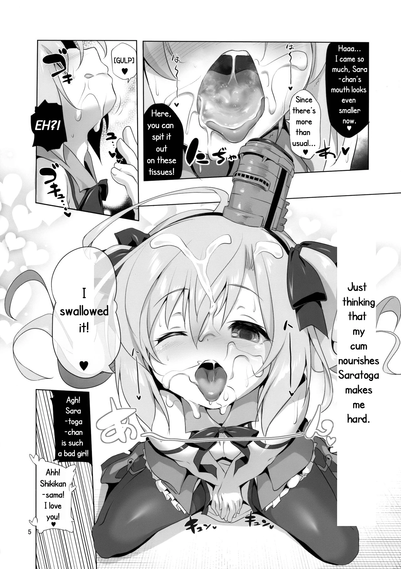 Saratoga-chan no Itazura Daisenryaku! porn comic picture 4