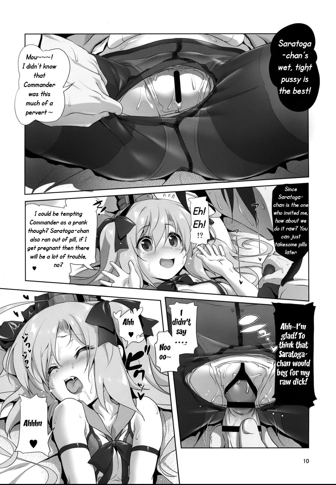Saratoga-chan no Itazura Daisenryaku! porn comic picture 9