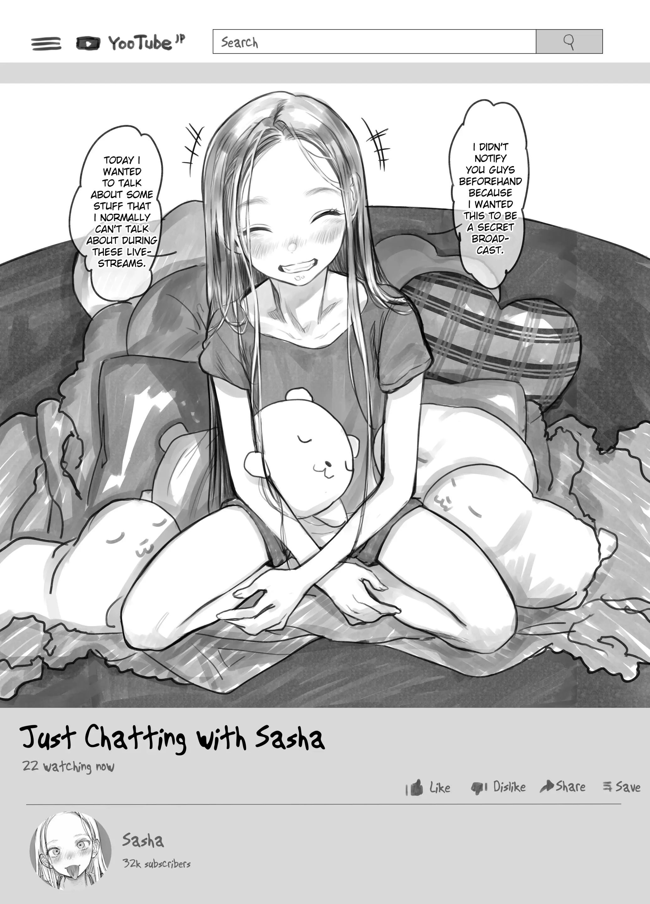 Sasha's YooTube Channel porn comic picture 2