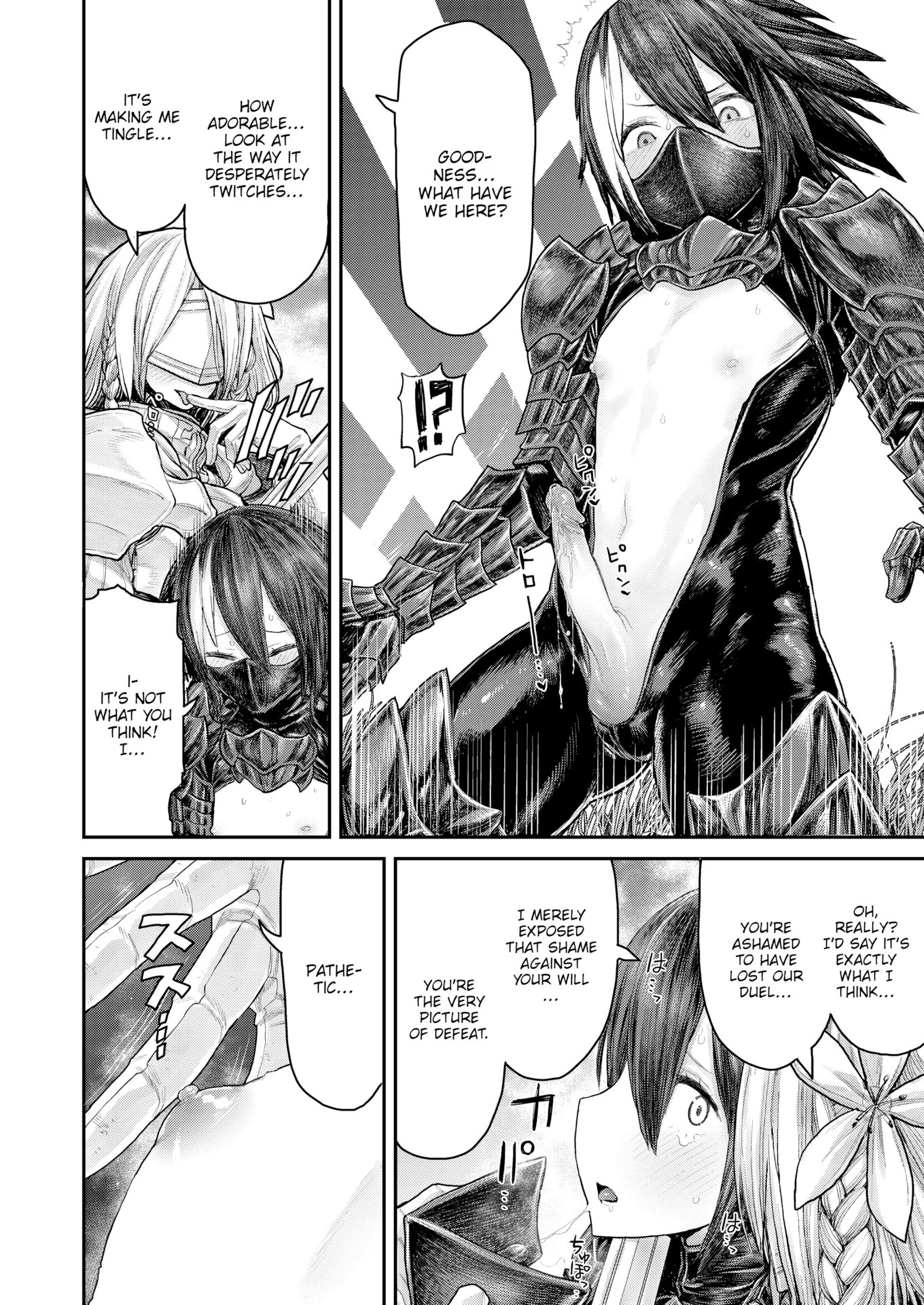 Schwarz Weiß porn comic picture 4