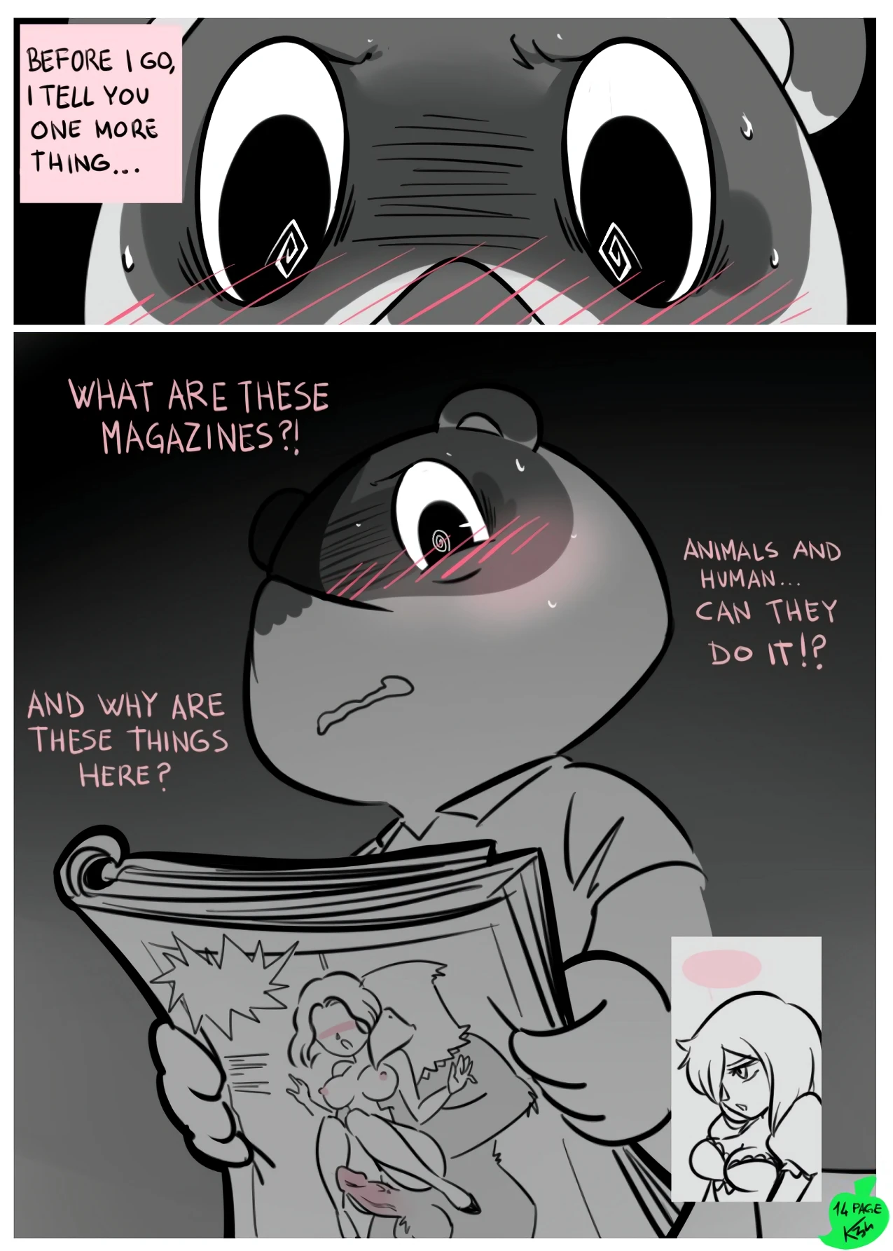 Secret Crossing porn comic picture 15