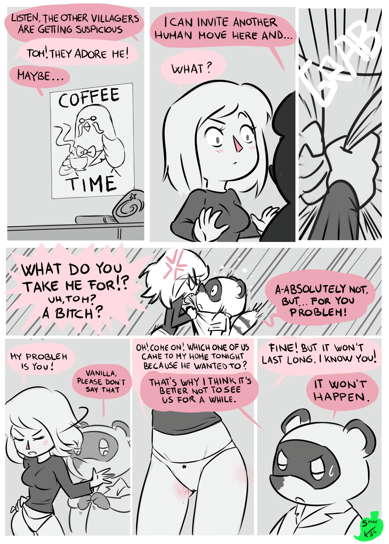 Secret Crossing porn comic picture 6