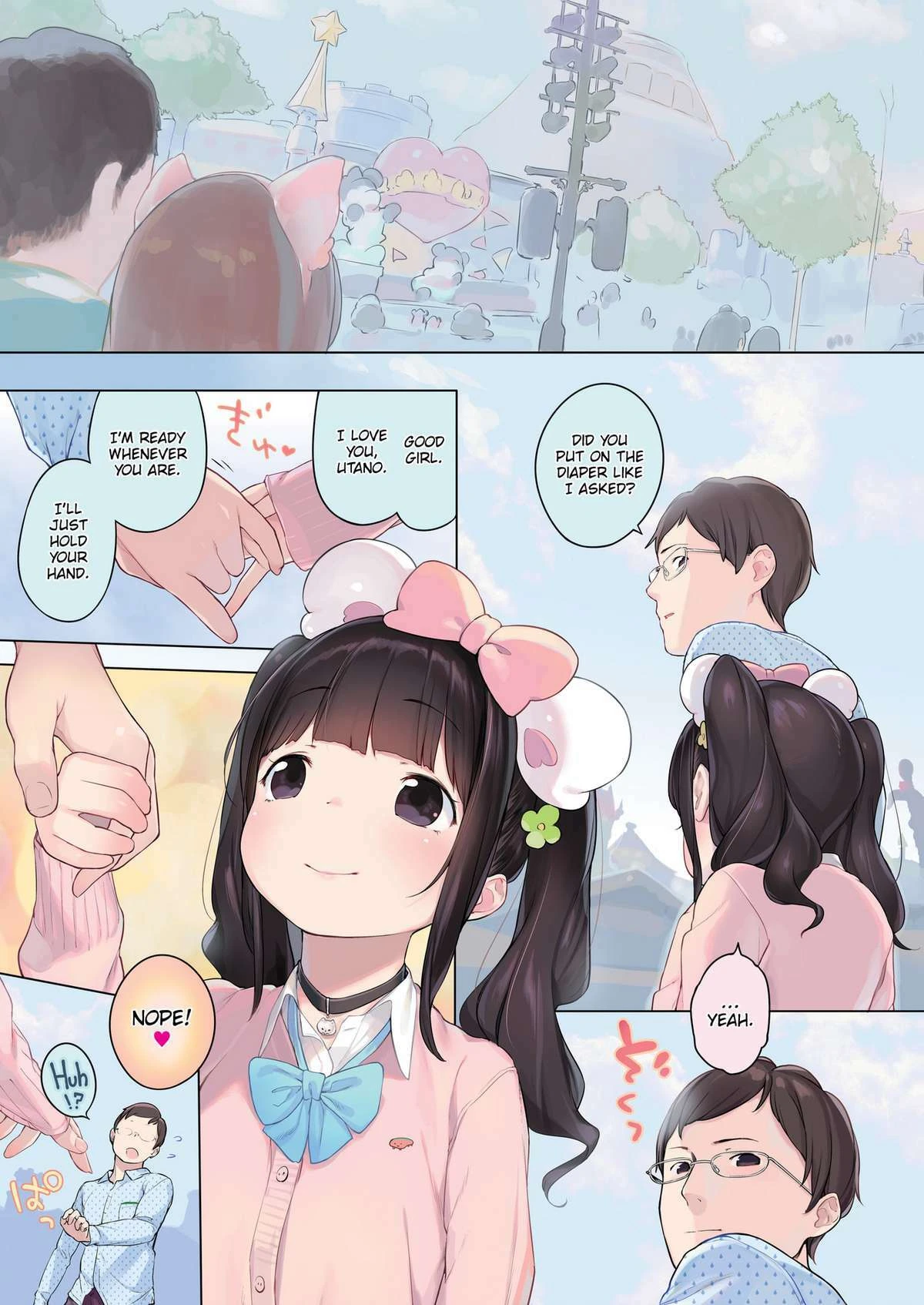 Secret Date Plan porn comic picture 37