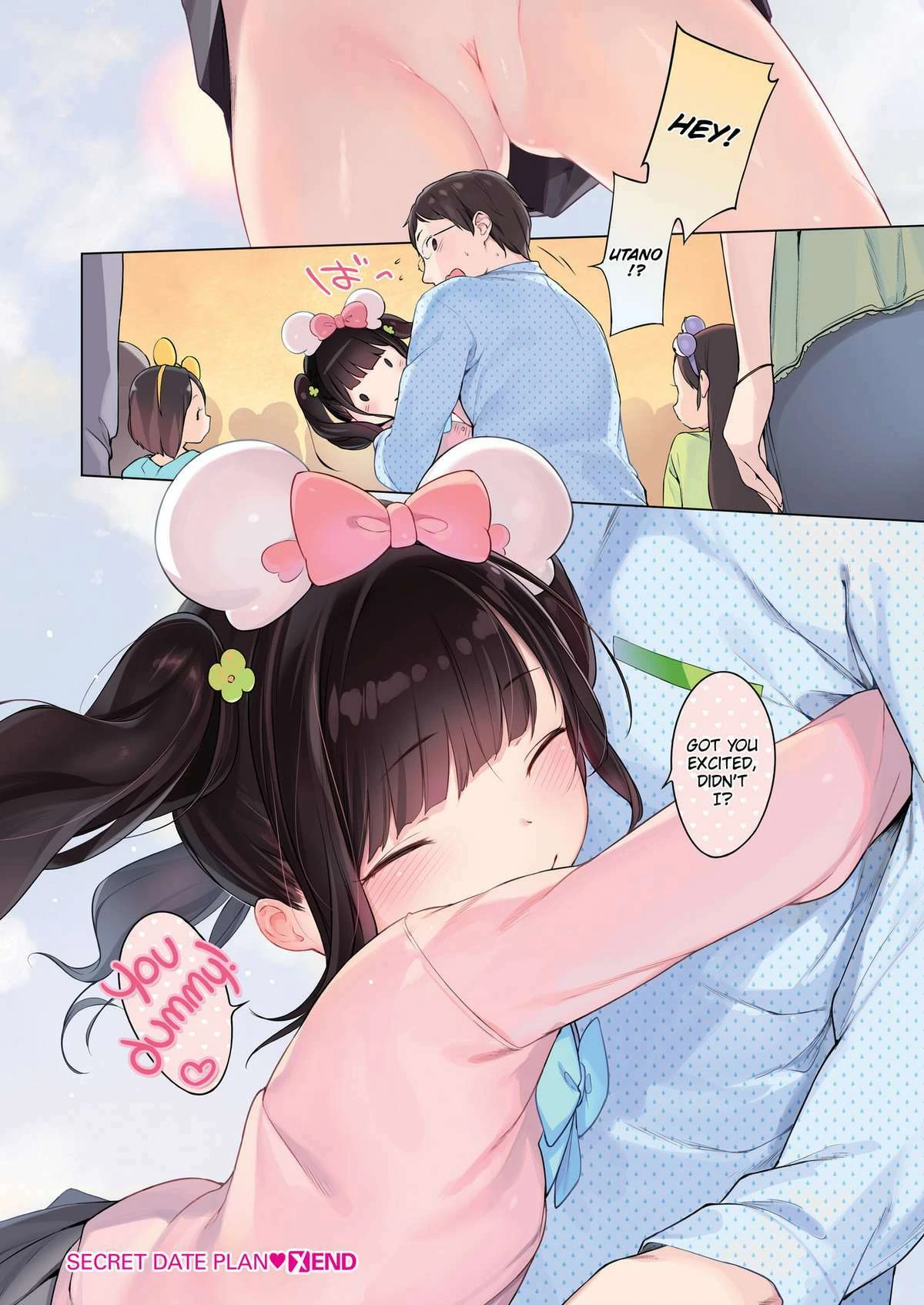 Secret Date Plan porn comic picture 41