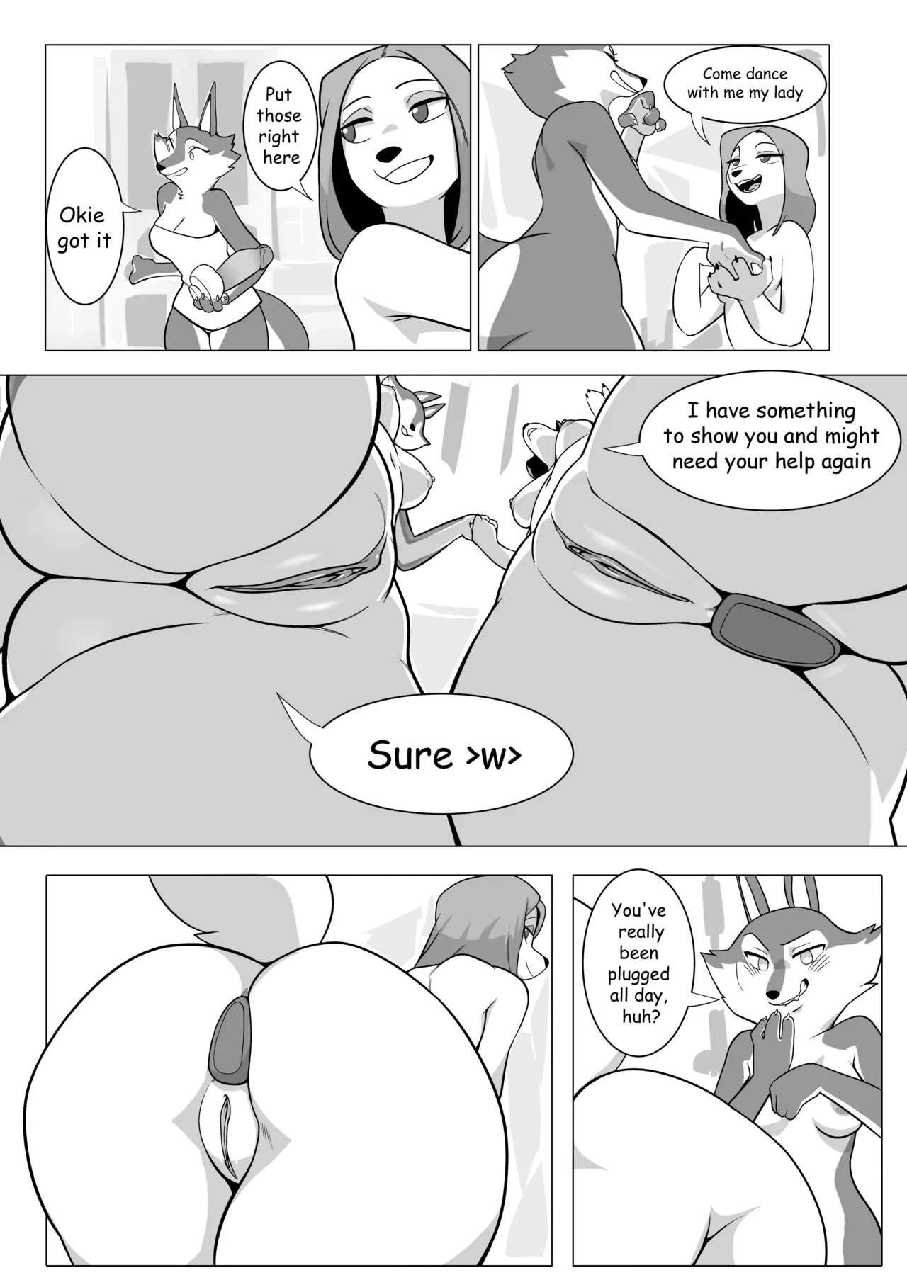 Secret Package porn comic picture 16