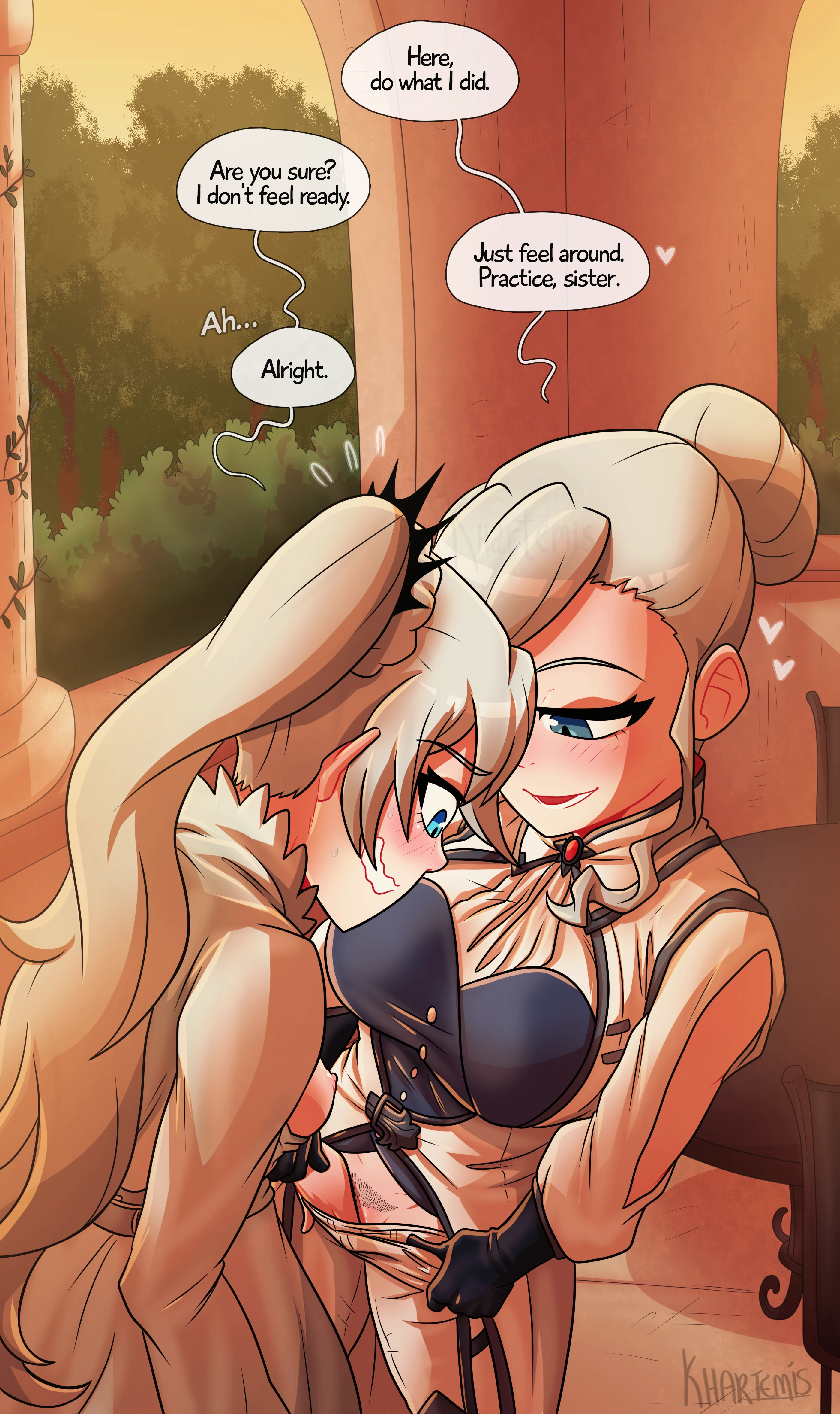 Secrets: Weiss and Winter porn comic picture 4