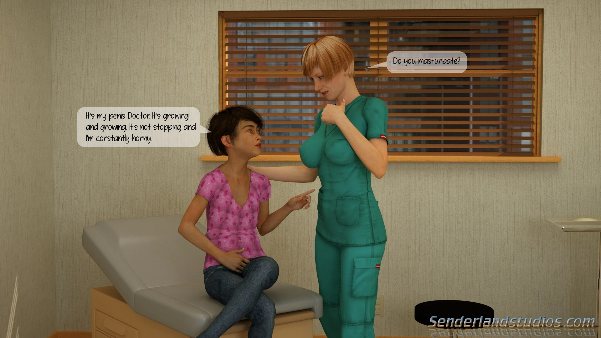 Seeing The Doctor porn comic picture 3