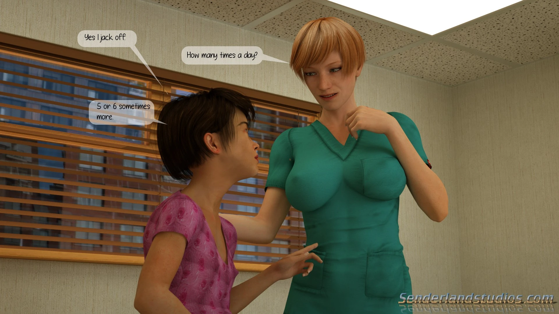 Seeing The Doctor porn comic picture 4