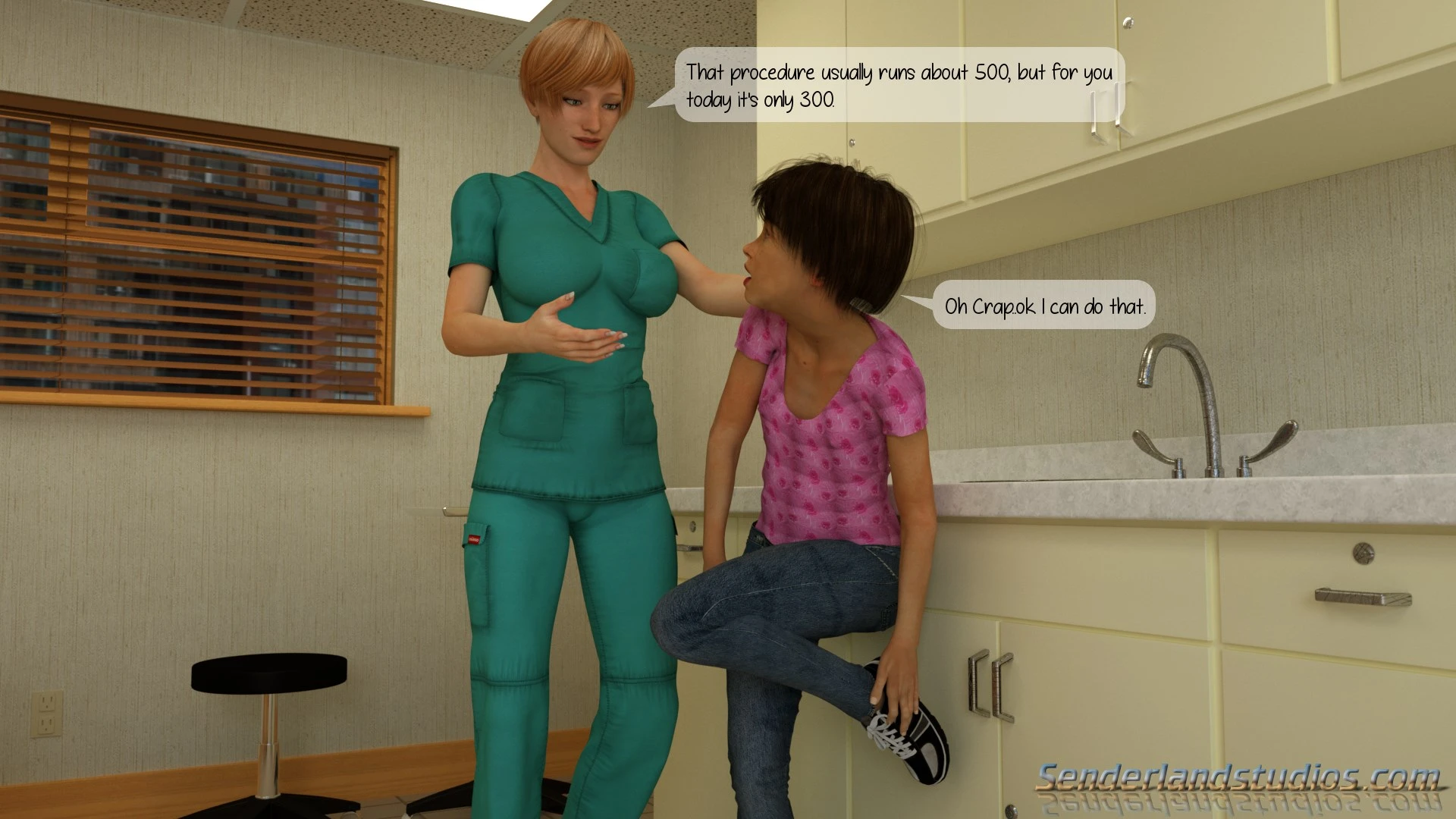 Seeing The Doctor porn comic picture 41