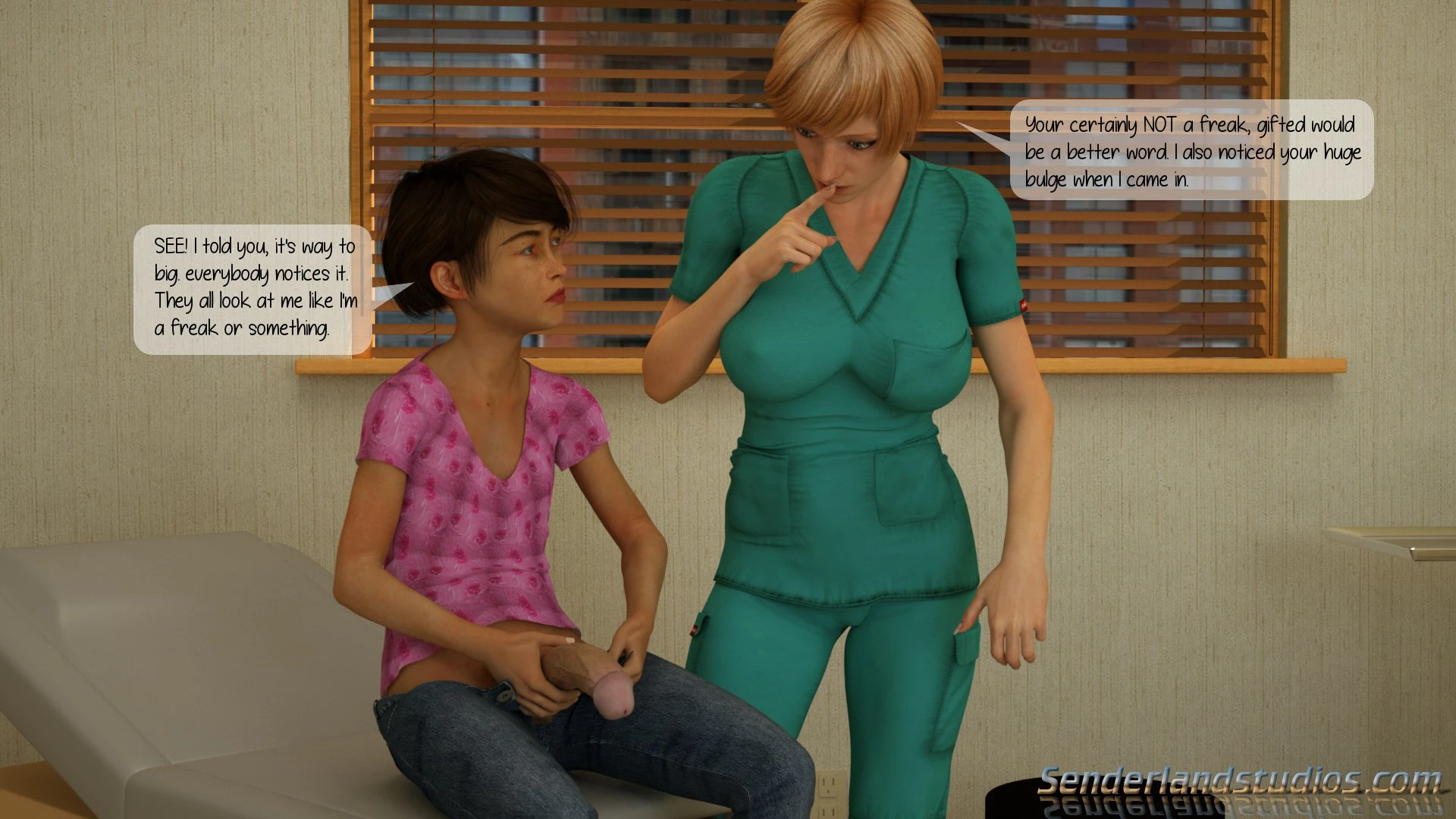 Seeing The Doctor porn comic picture 7