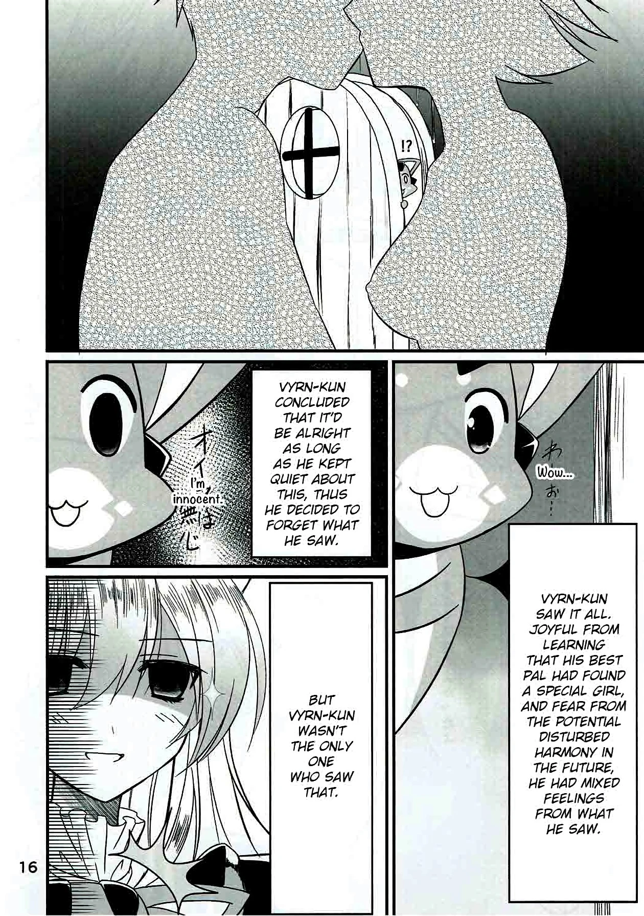 Senpai ni wa Naisho ssu yo porn comic picture 15