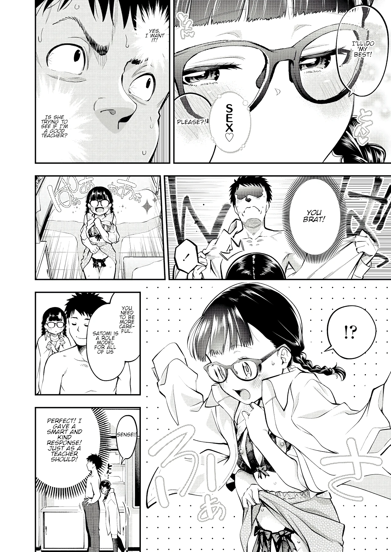 Sensei! Do It Properly porn comic picture 6