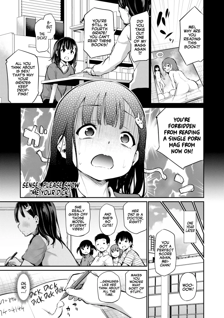 Sensei, Please Show Me Your Dick! porn comic picture 1