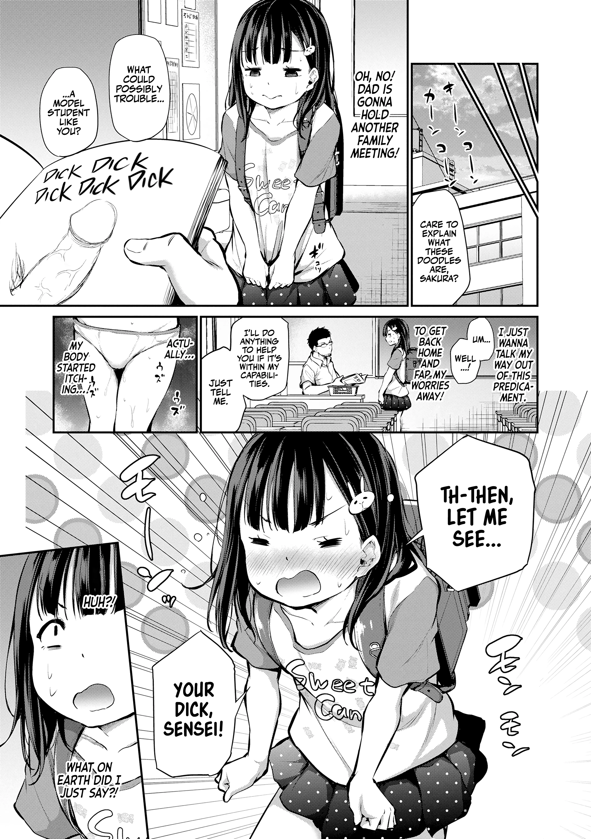 Sensei, Please Show Me Your Dick! porn comic picture 3