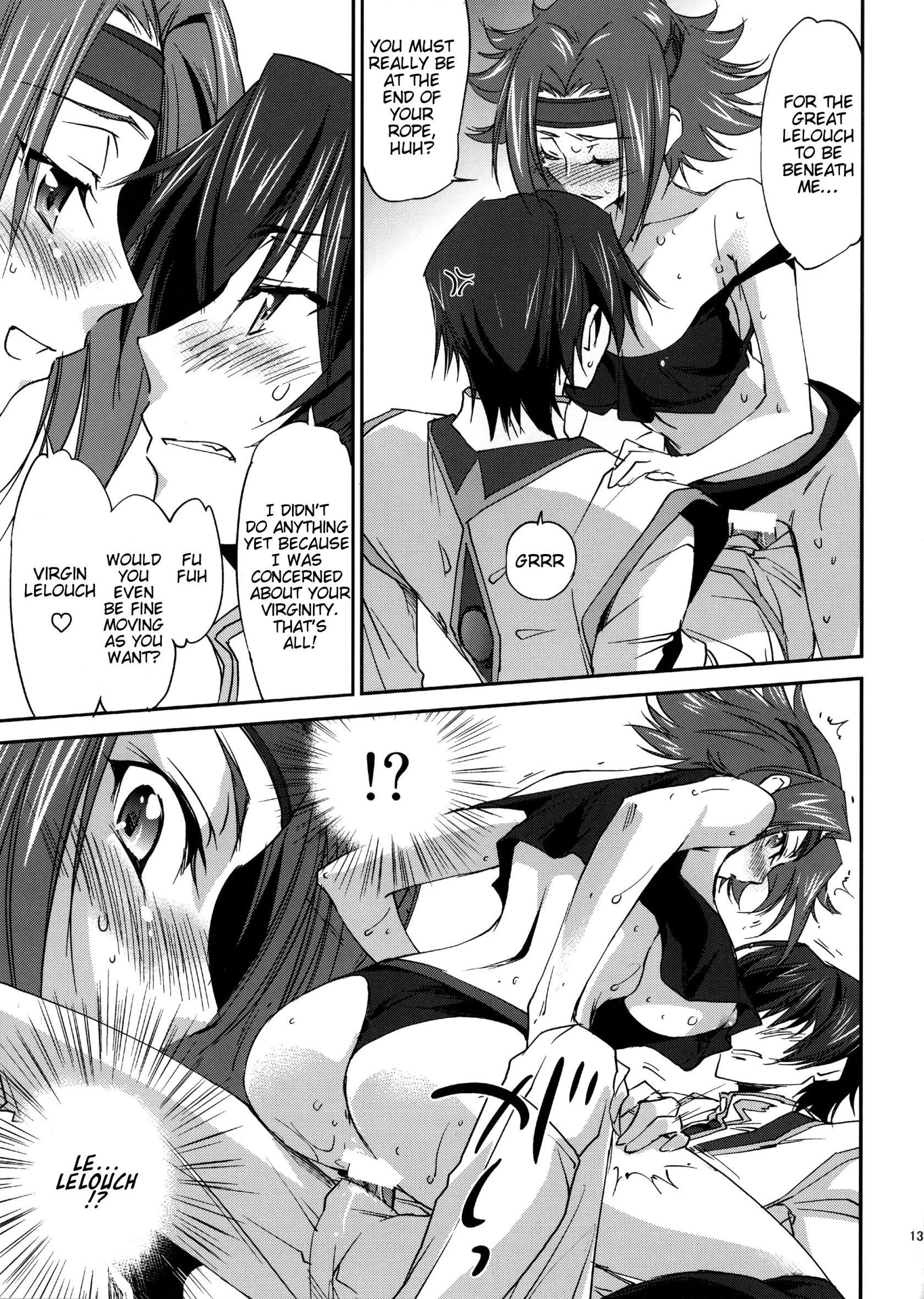 Sentimental Kallen porn comic picture 14