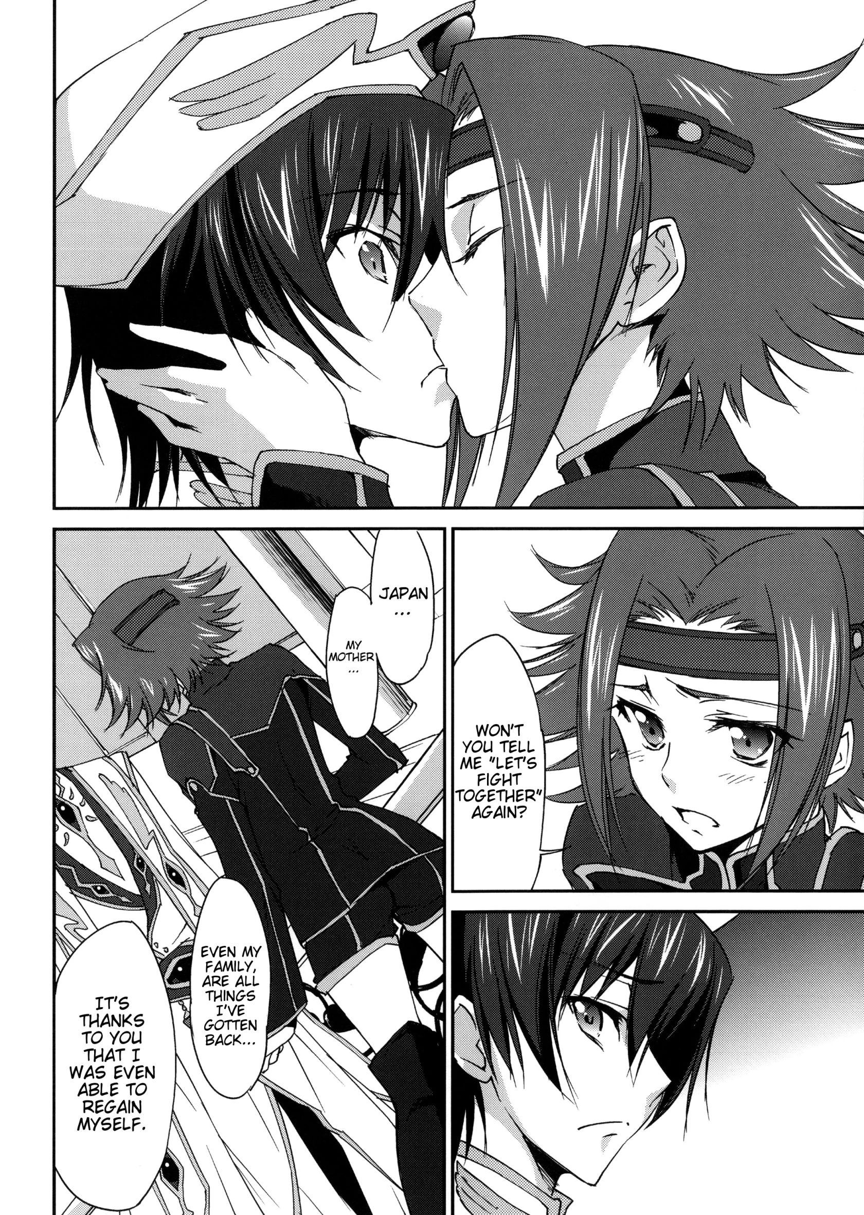 Sentimental Kallen porn comic picture 5