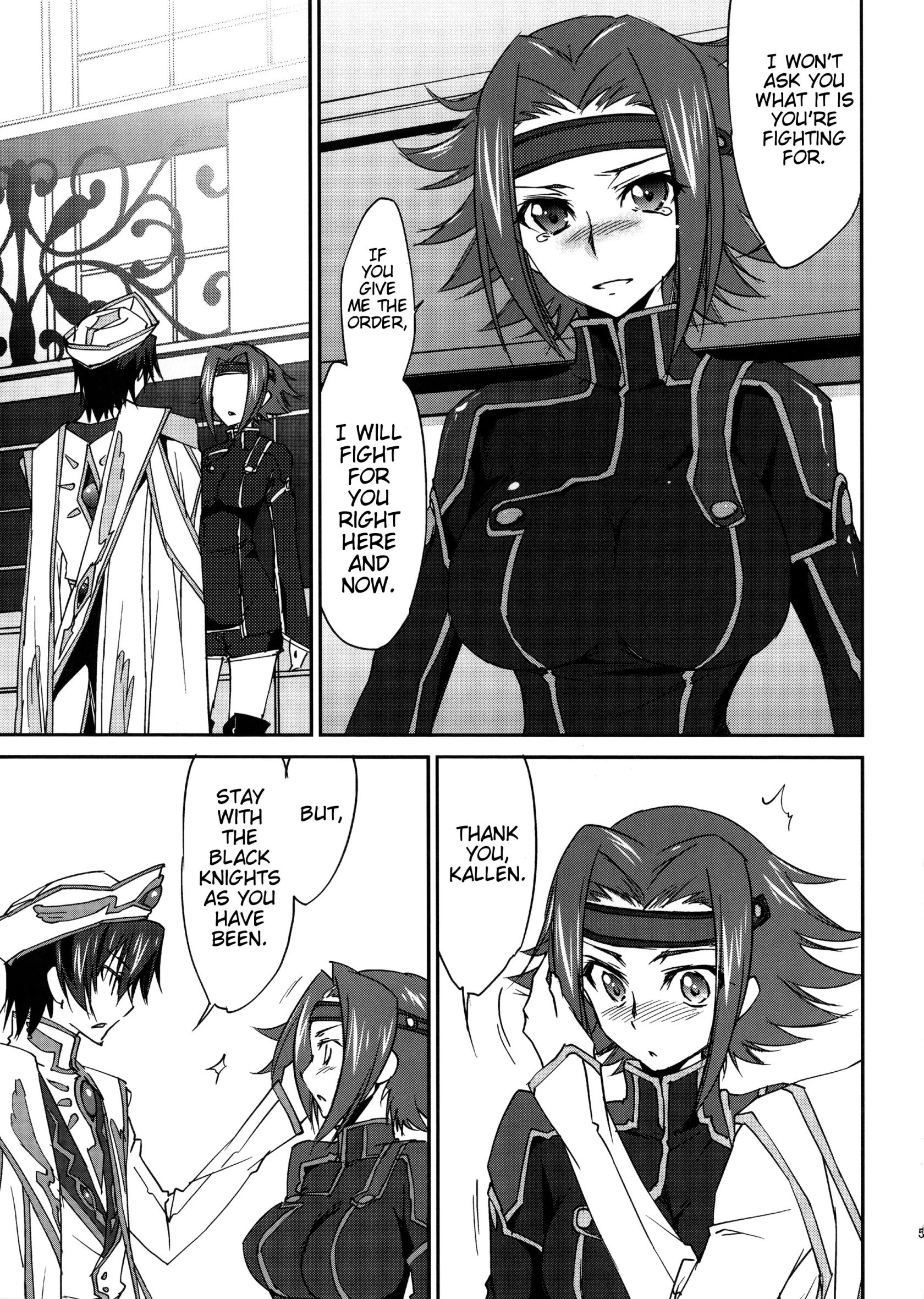 Sentimental Kallen porn comic picture 6